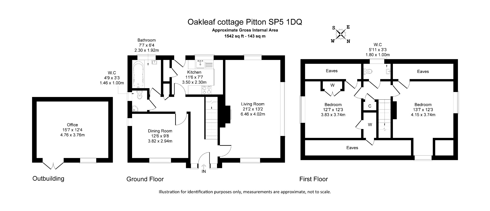 Oakleaf Cottage, High Street, Salisbury floorplan