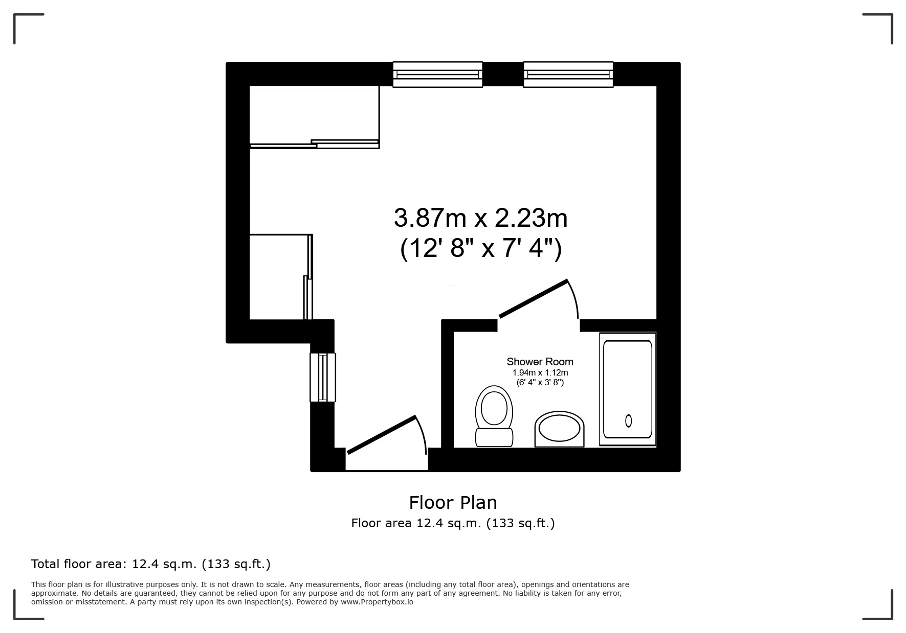 Room E, 39, Wilson Road, Berkshire floorplan