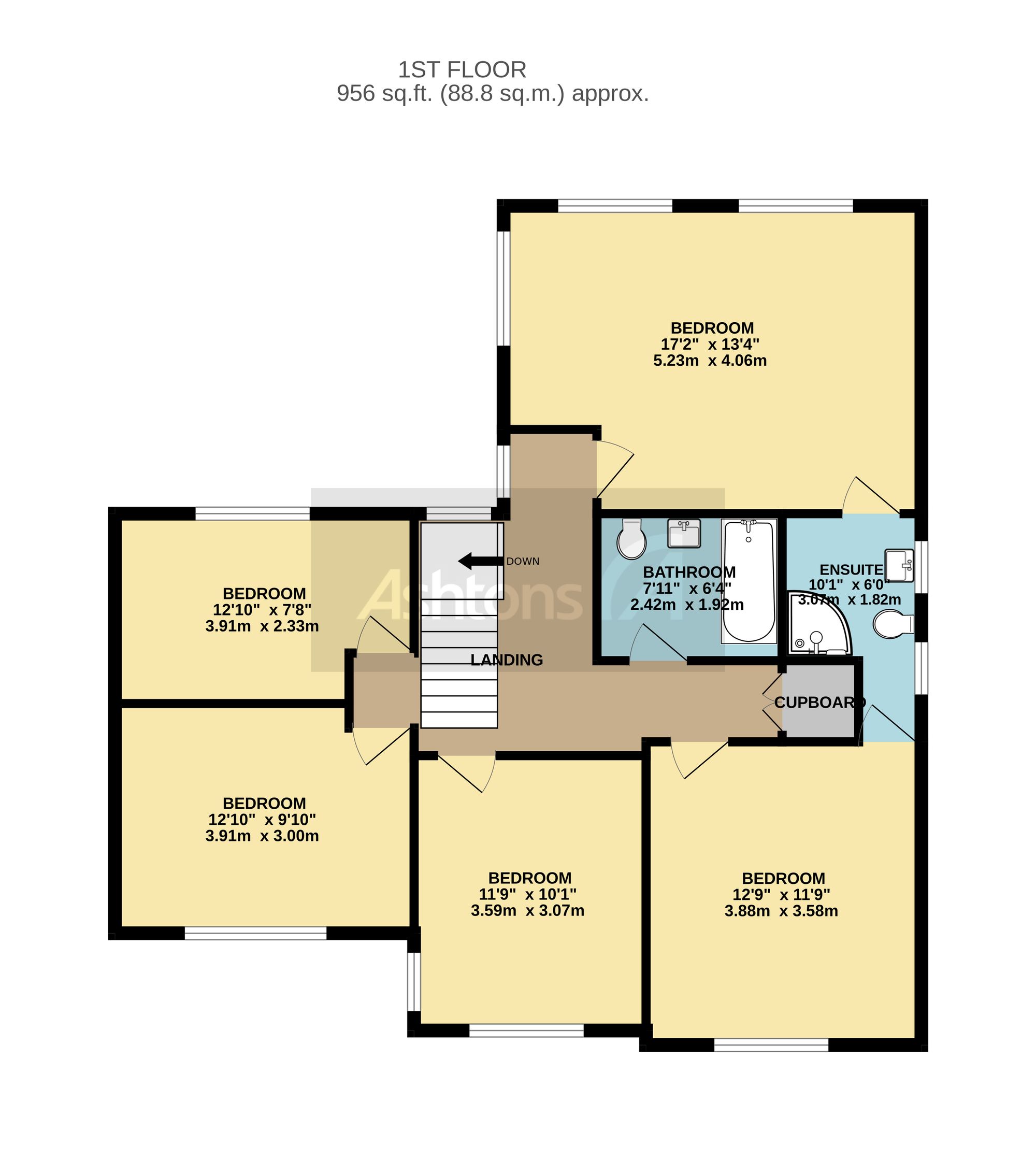 20 Delphfields Road, Warrington floorplan