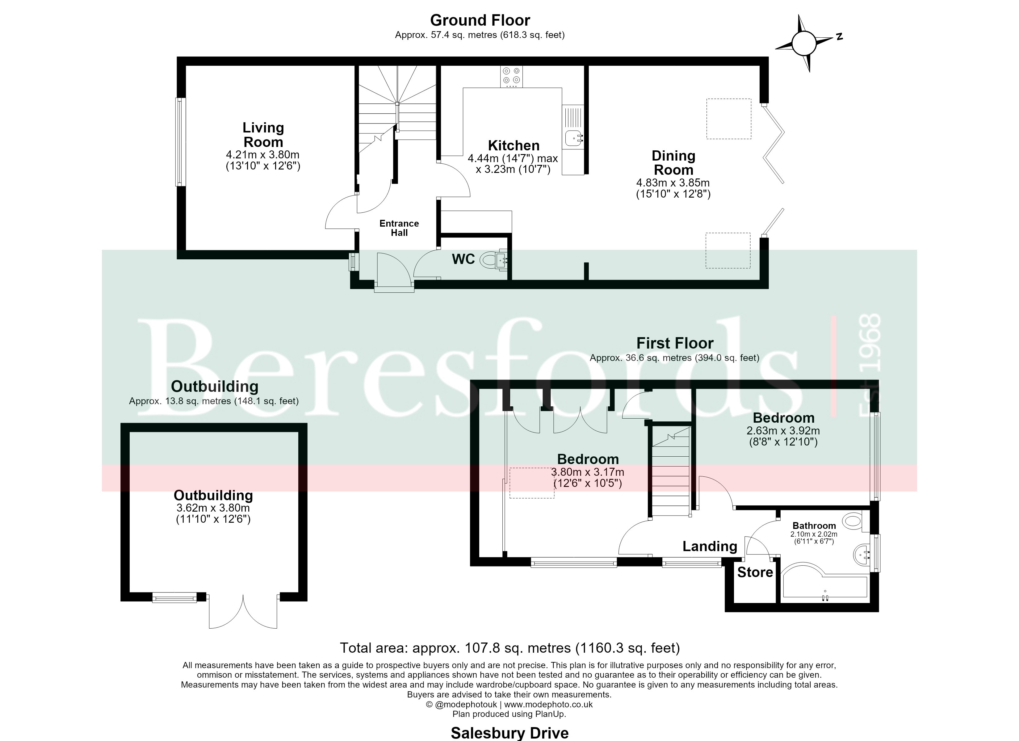 100, Salesbury Drive, Essex floorplan