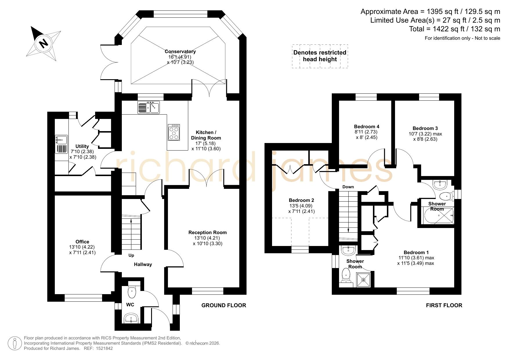 36, Dunsford Close, Swindon floorplan