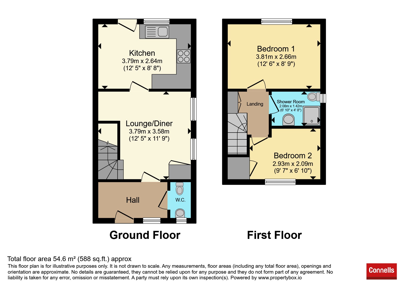 35a, Bandley Rise, STEVENAGE floorplan
