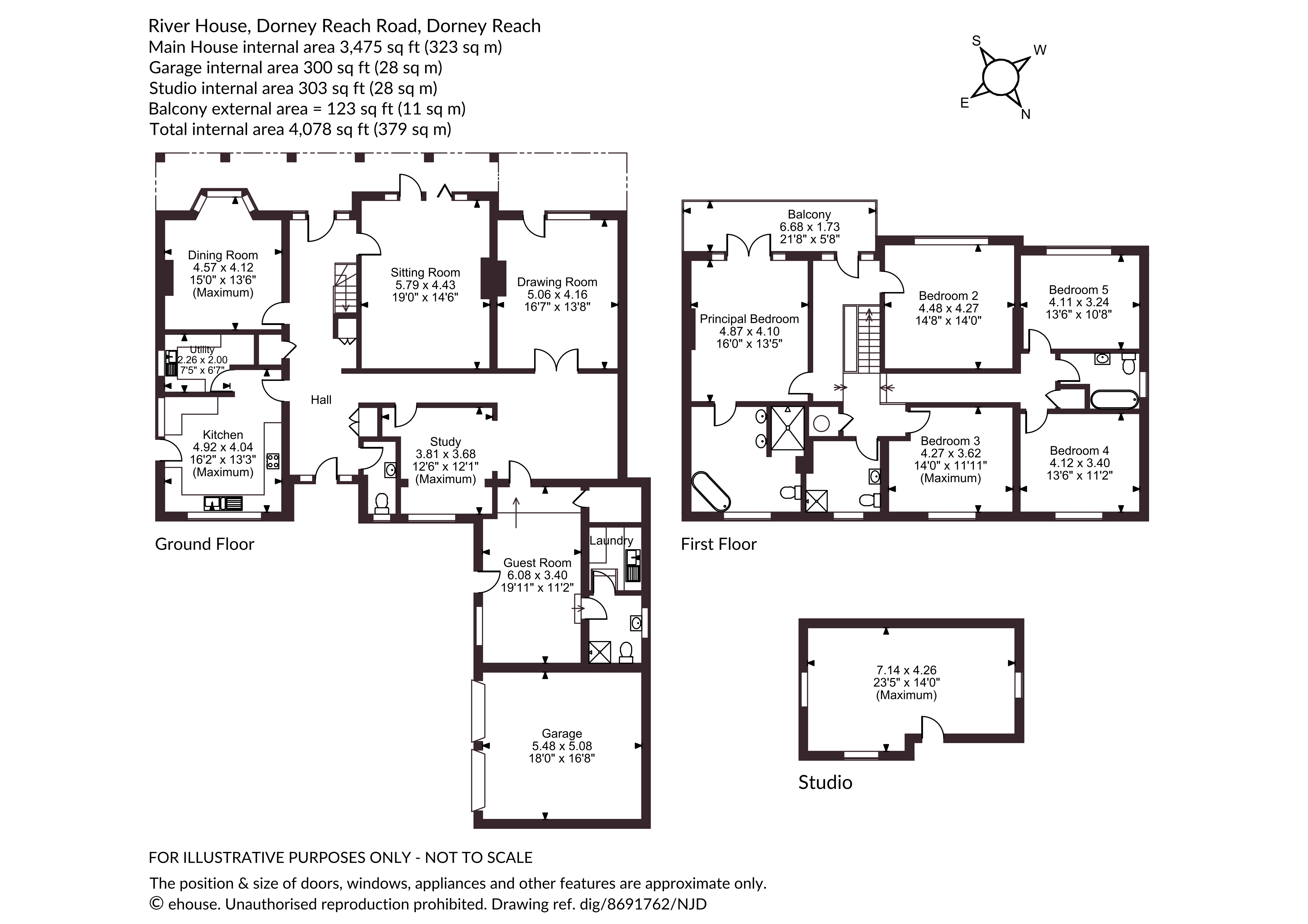 River House, 8, Dorney Reach Road, Maidenhead floorplan