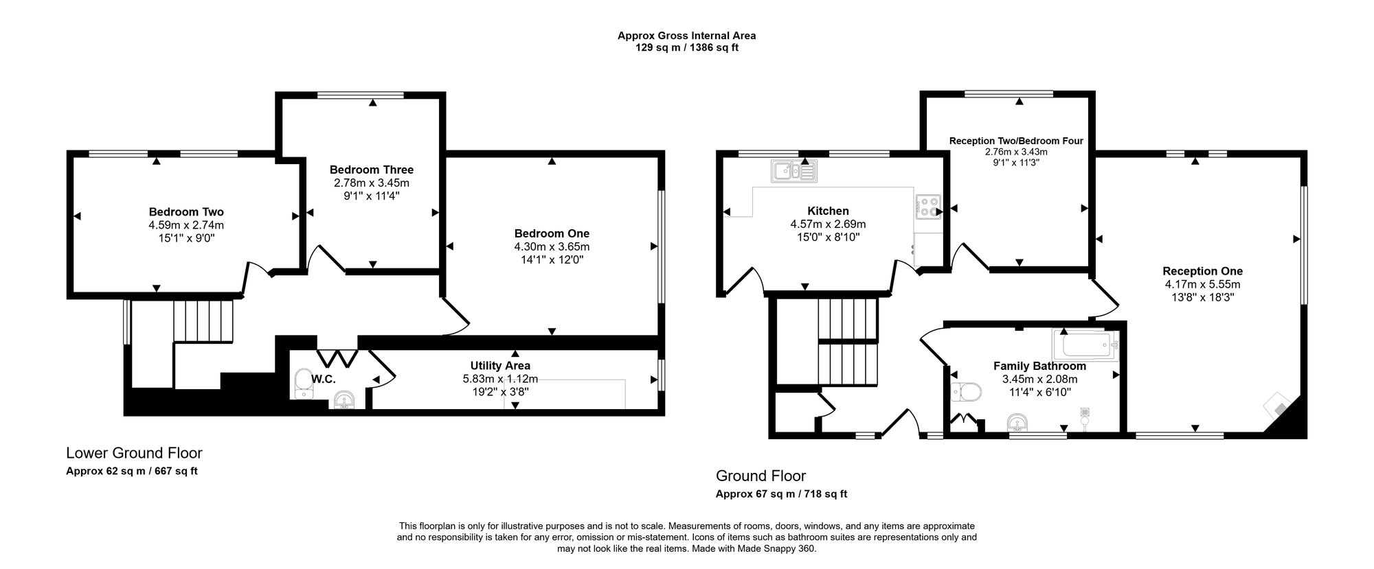 2 Broomhill, Port Talbot floorplan