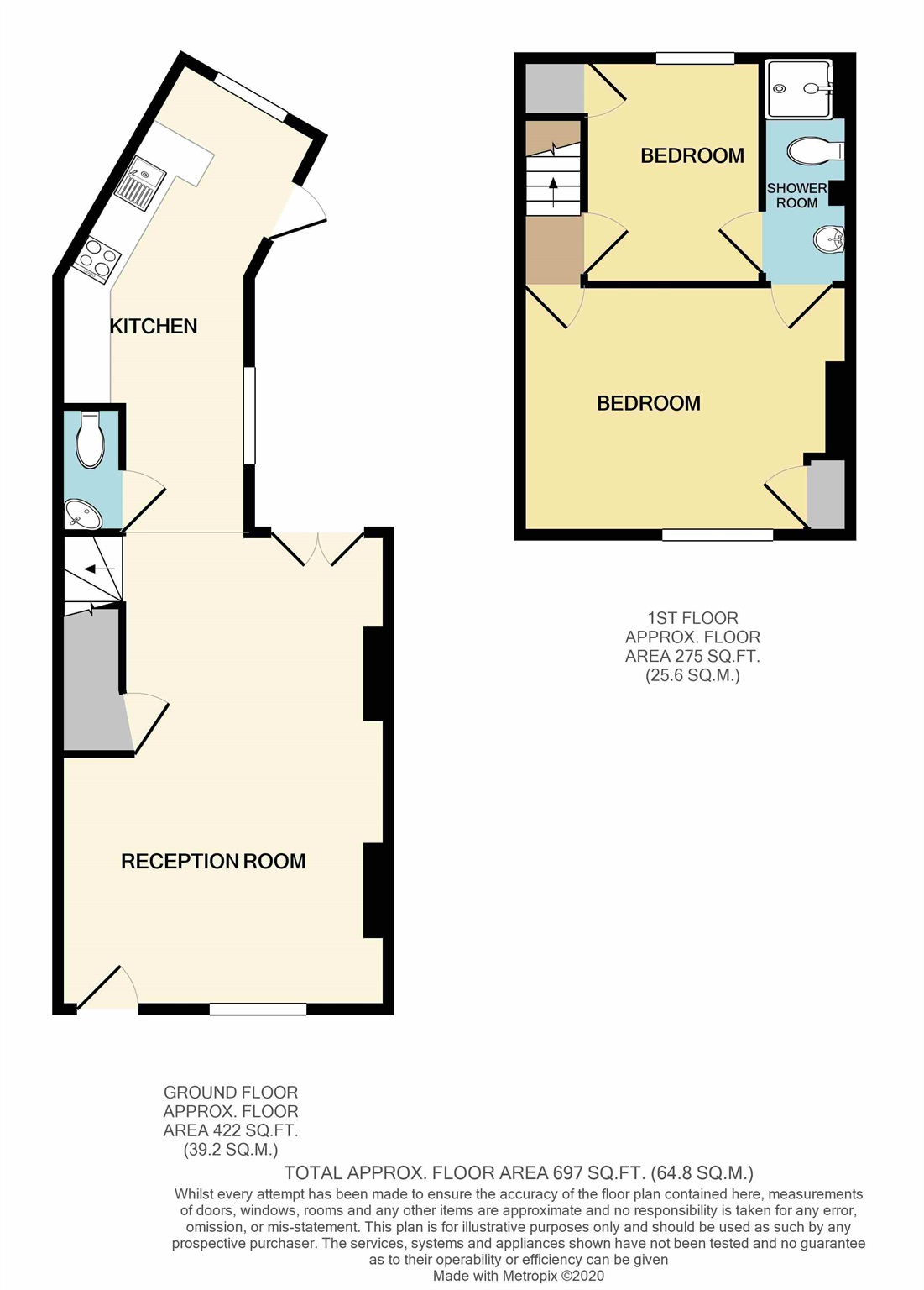 Holly Walk, Enfield EN2, 2 bedroom end terrace house for sale