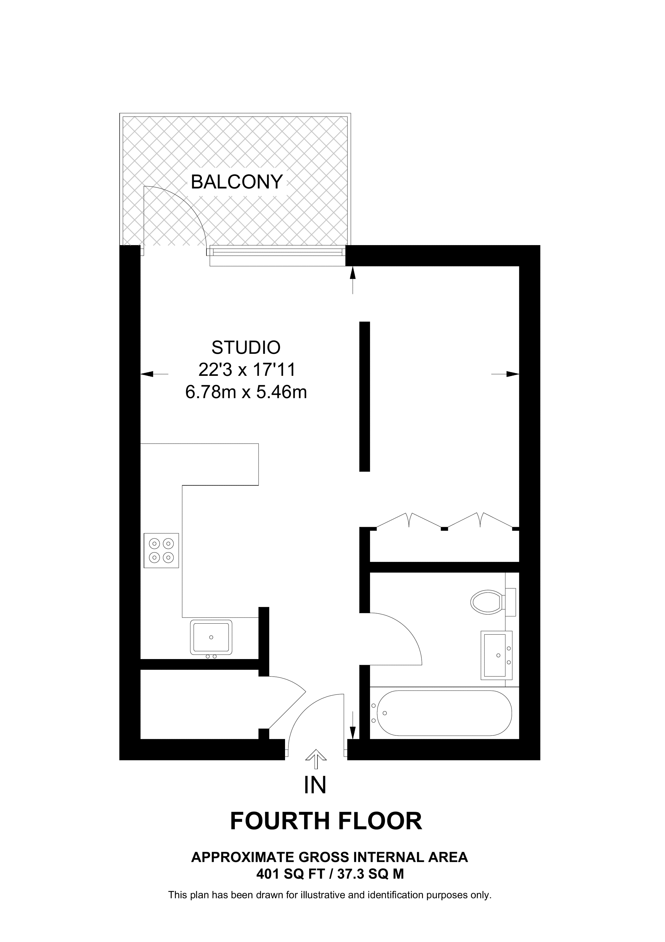 Devan Grove, Manor House, London, N4 floorplan