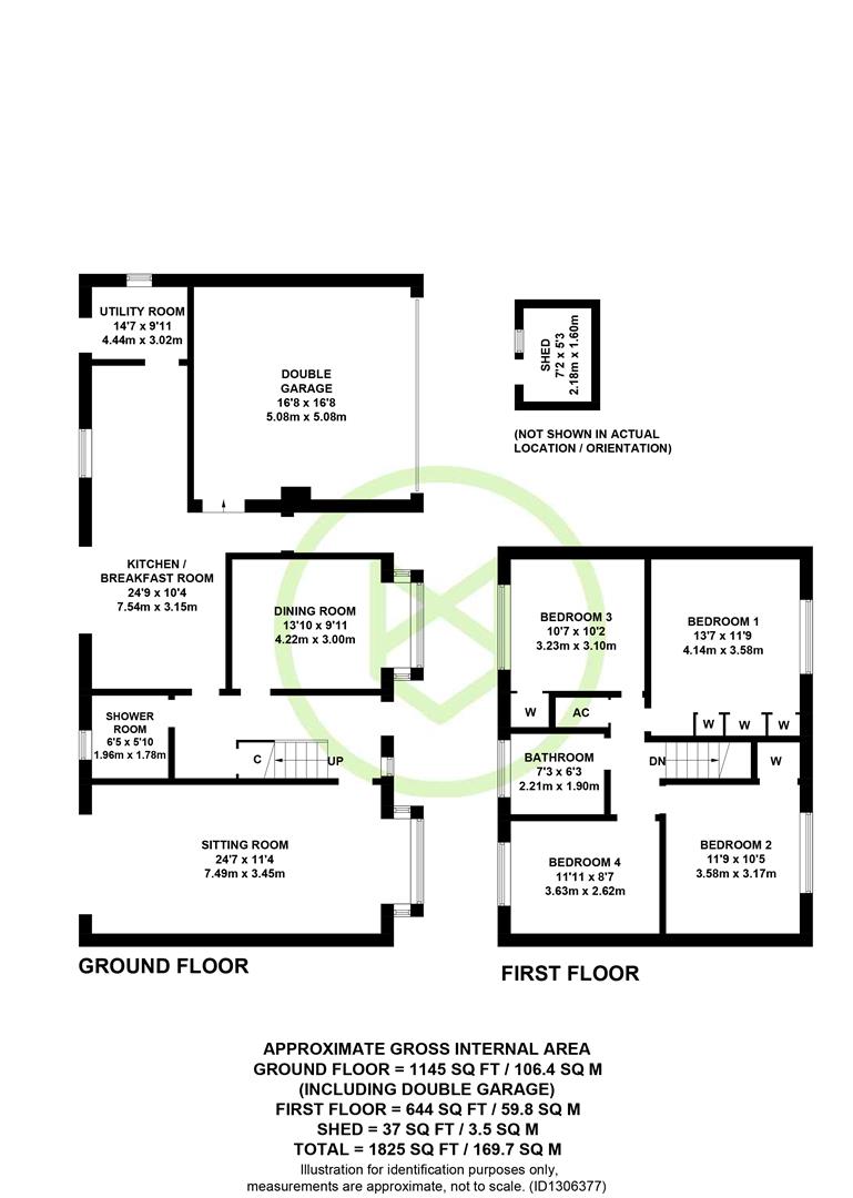 15, Fielders Way, East Wellow Romsey floorplan