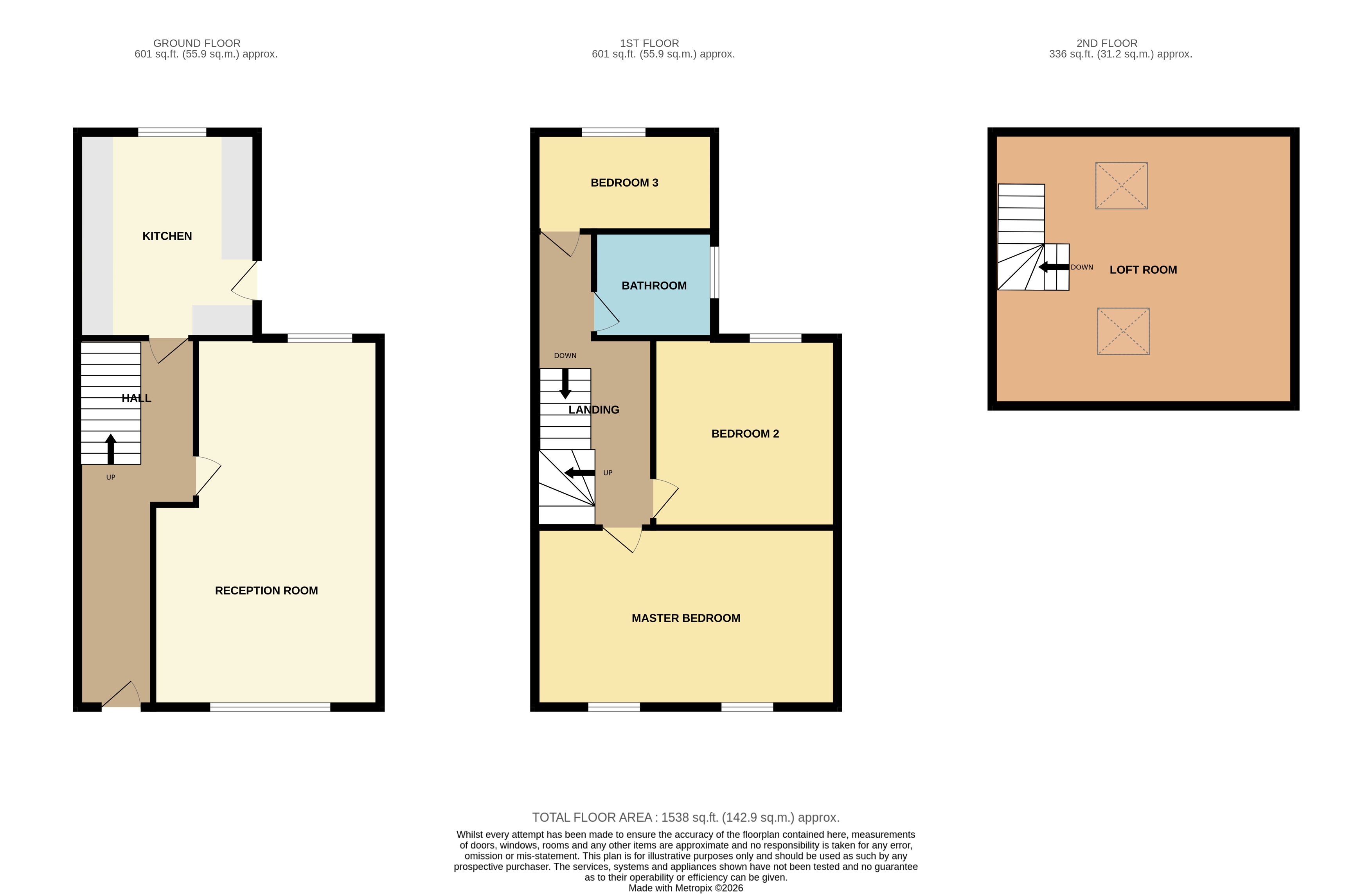 Pearl Street, Cardiff, South Wales floorplan