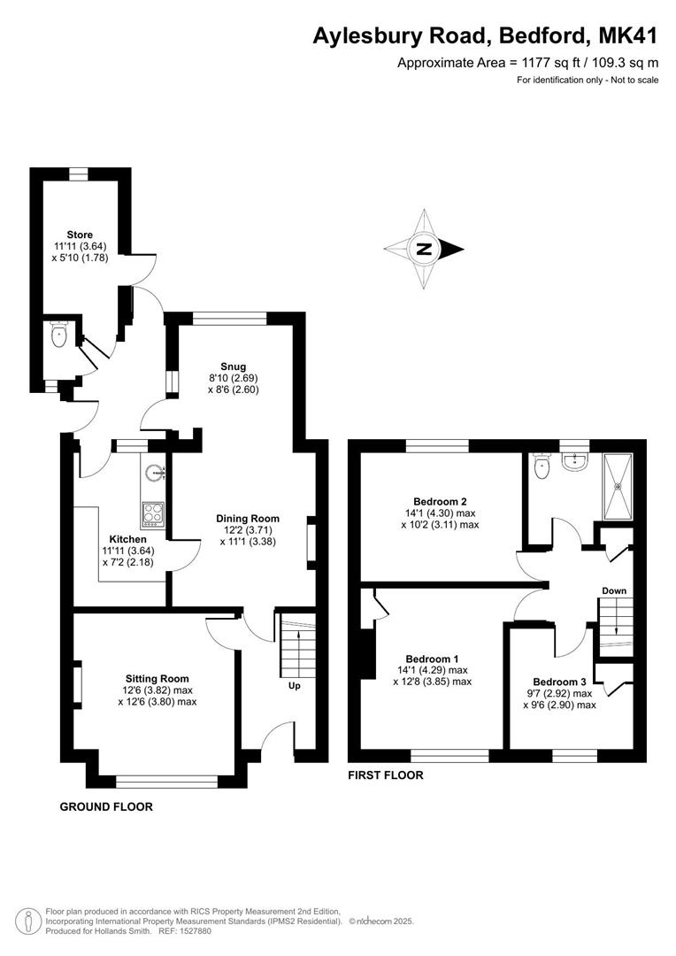 119, Aylesbury Road, Bedford floorplan