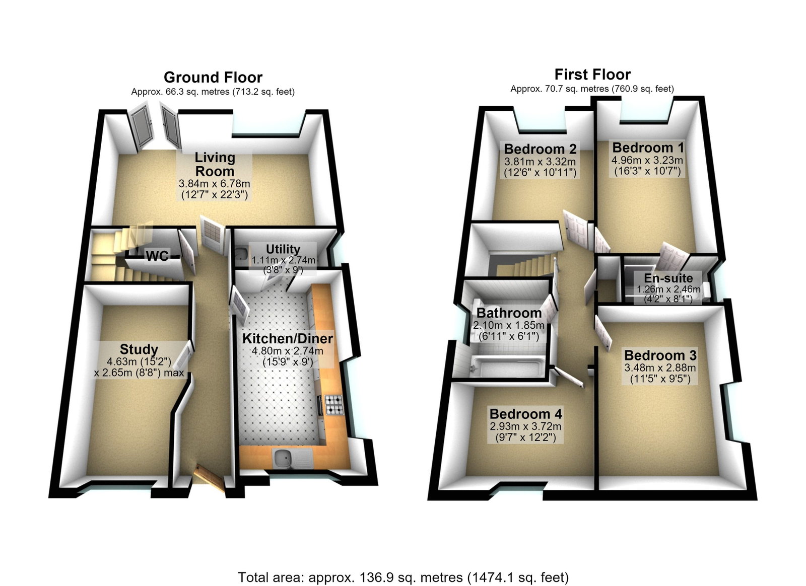 21, Merelake Way, Sandbach floorplan