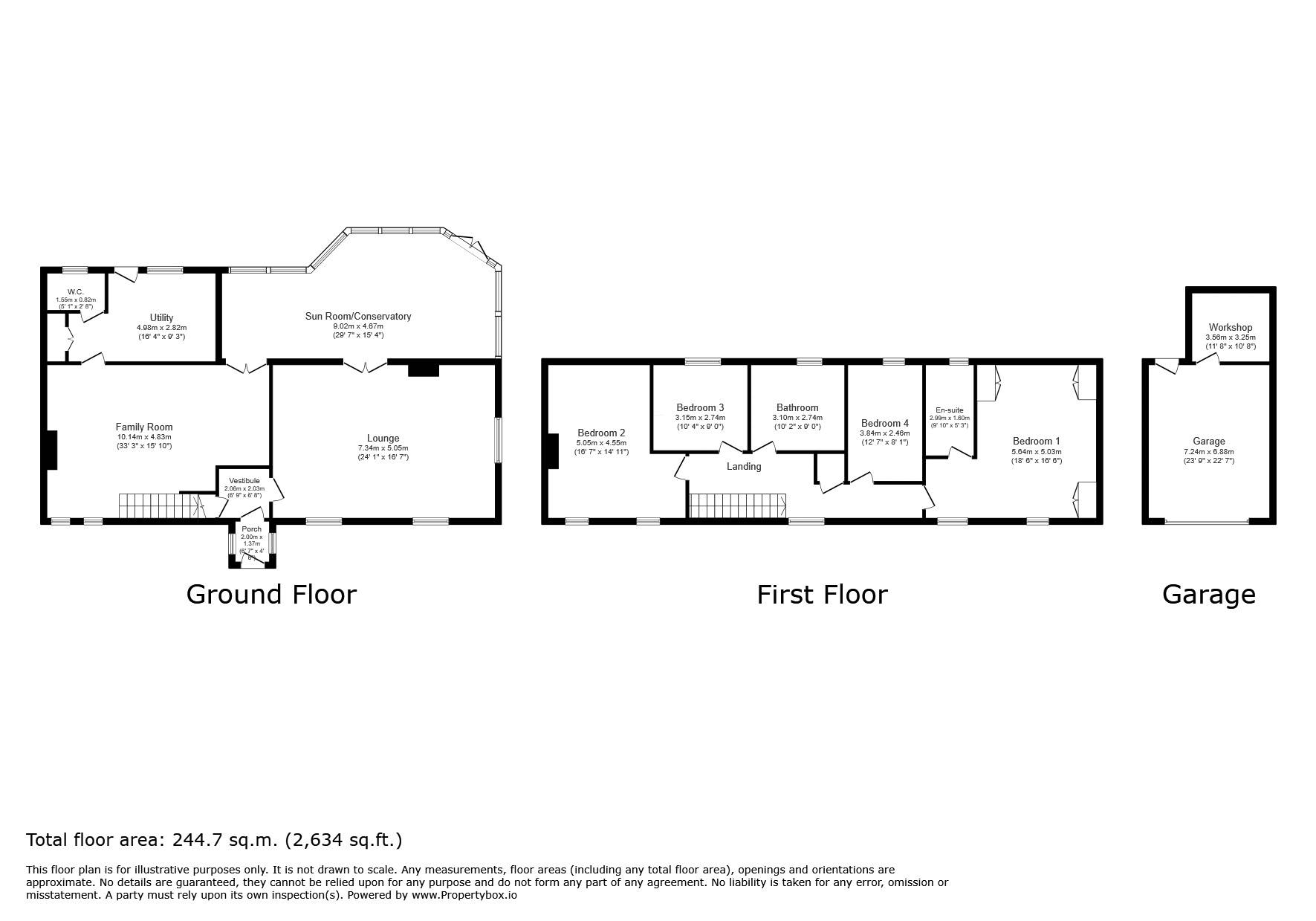 Granary Cottage, Station Road, Morpeth floorplan
