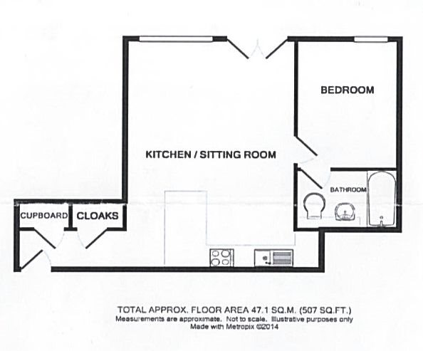 1 Bedrooms  to rent in Matlock Green, Matlock, Derbyshire DE4