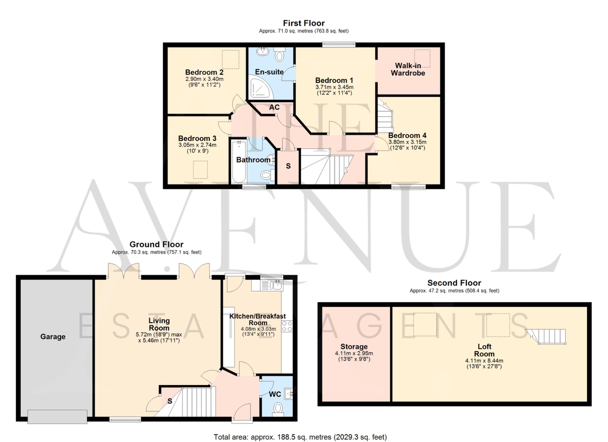 5 The Stables, Hargate House Farm, Hilton floorplan
