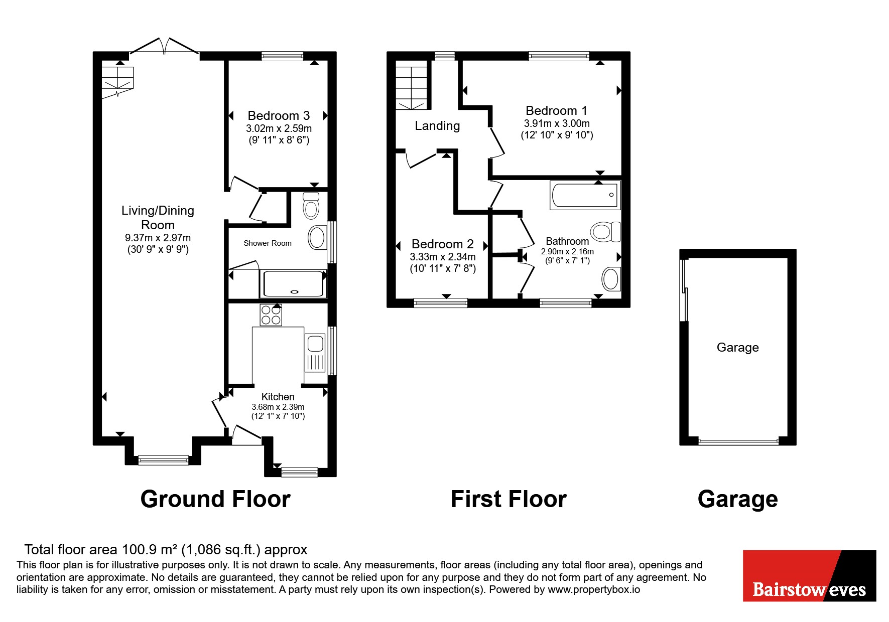 27, Poplar Road, Walsall floorplan