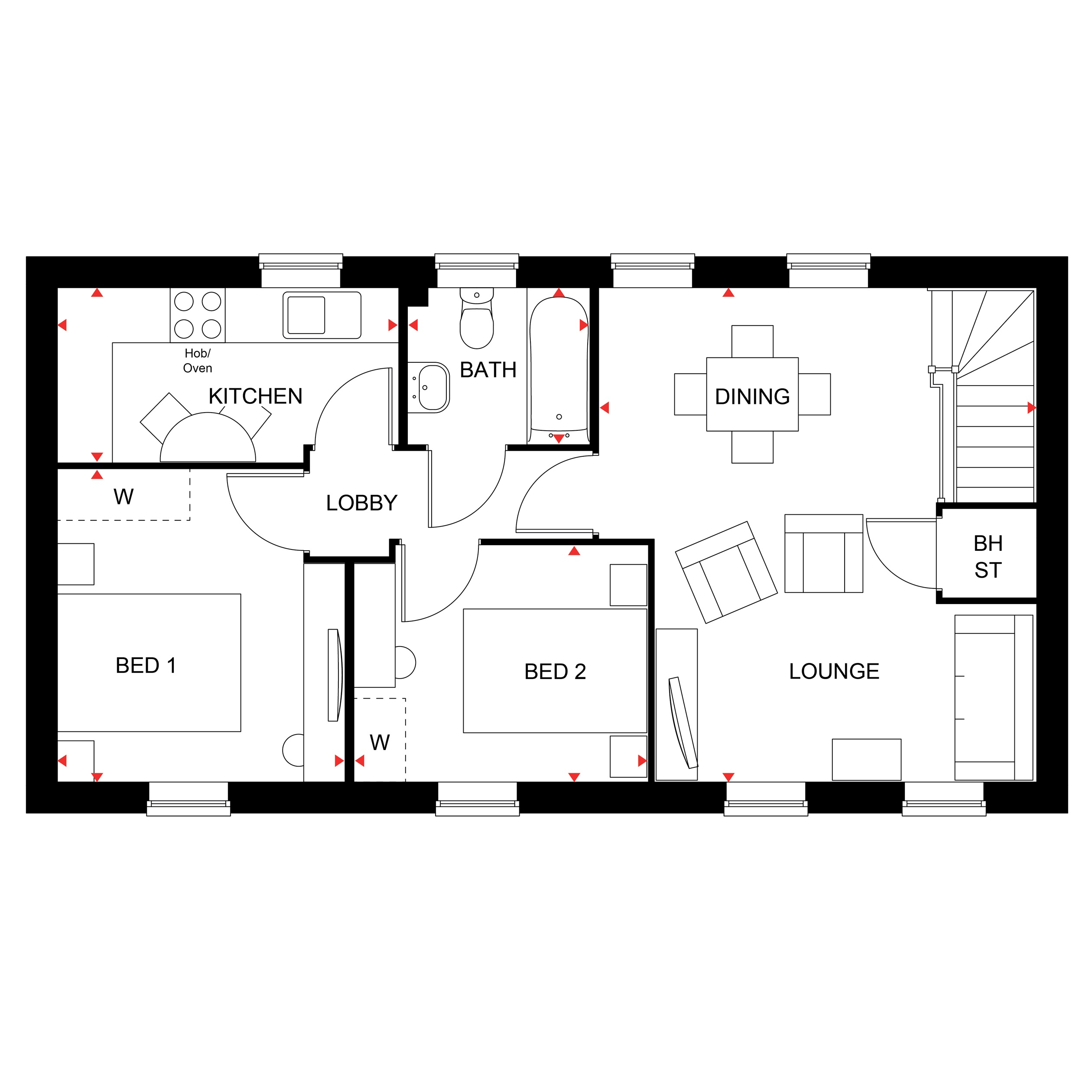 H840265, Richmond Park, Whitfield floorplan