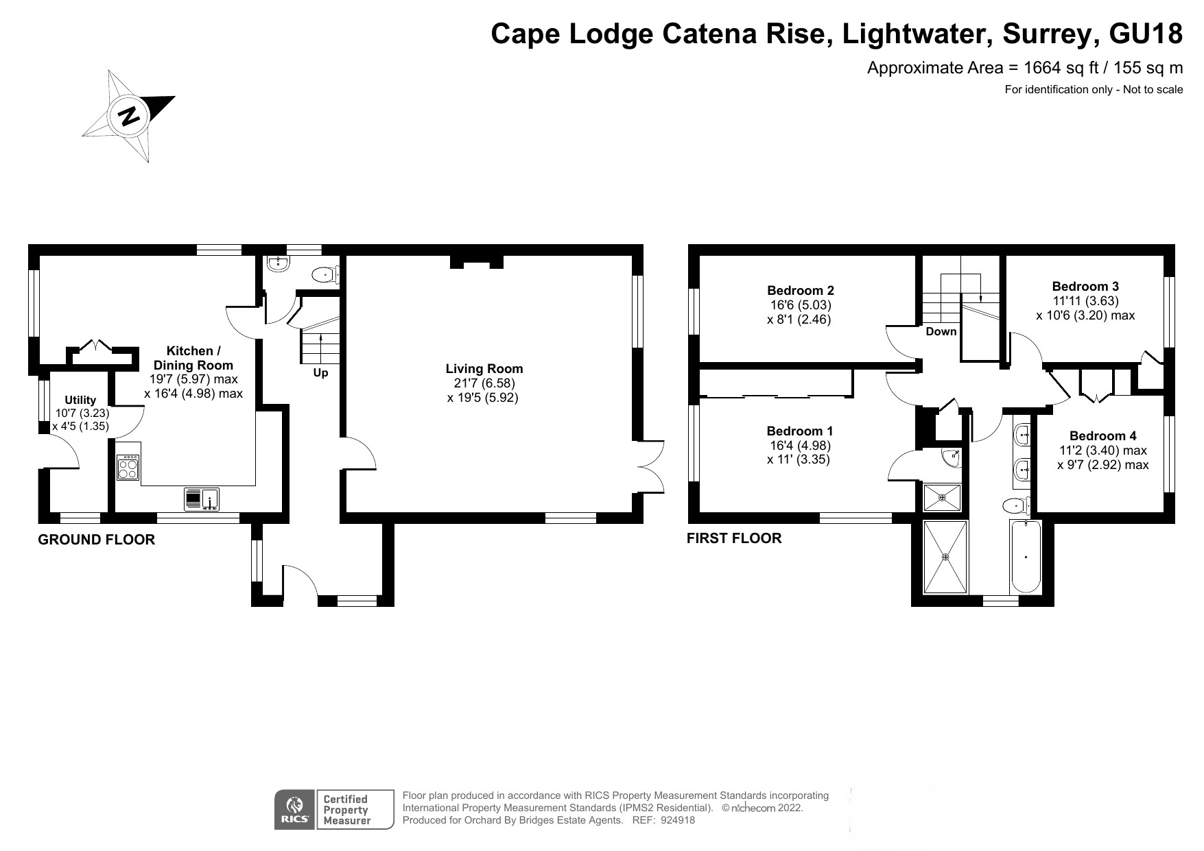 Cape Lodge,, Catena Rise, Surrey floorplan