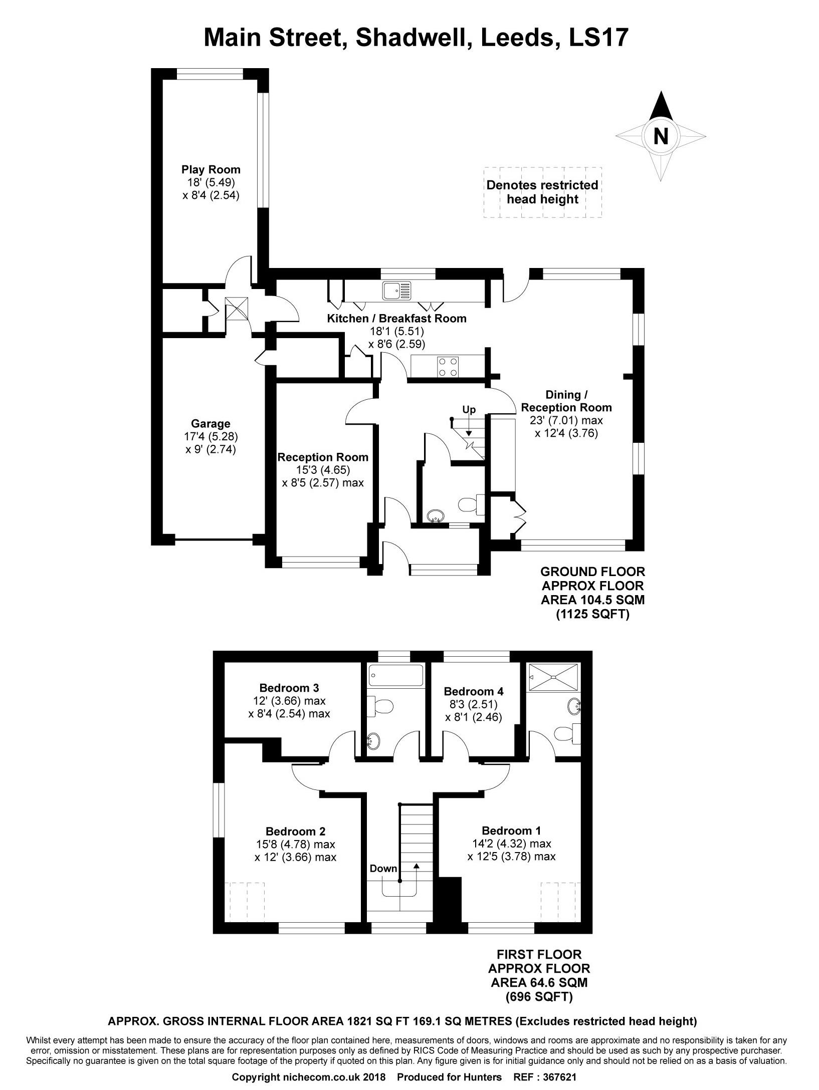 4 Bedrooms Detached house for sale in Main Street, Shadwell, Leeds LS17