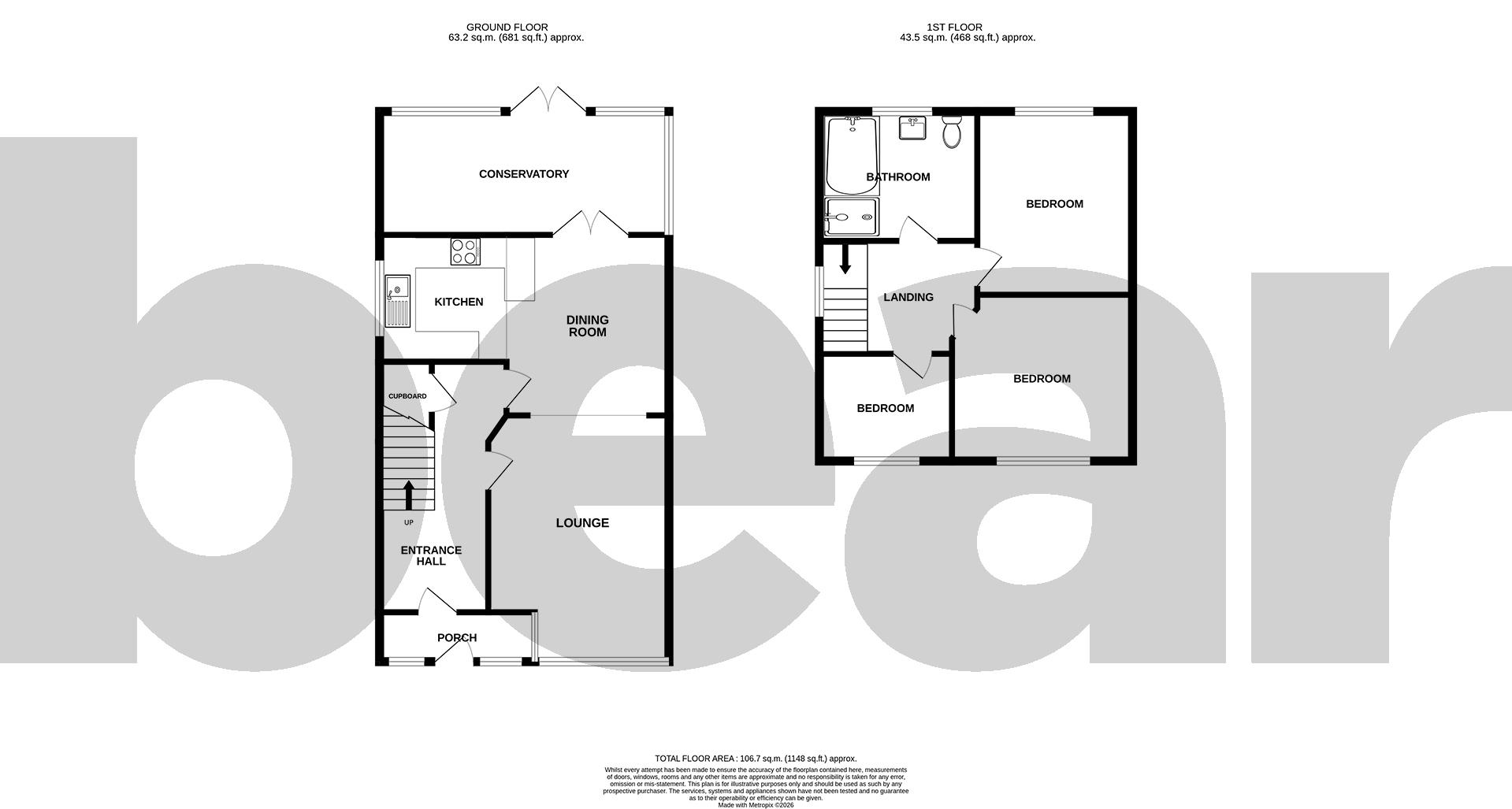 Bournemouth Park Road, Southend-on-Sea floorplan