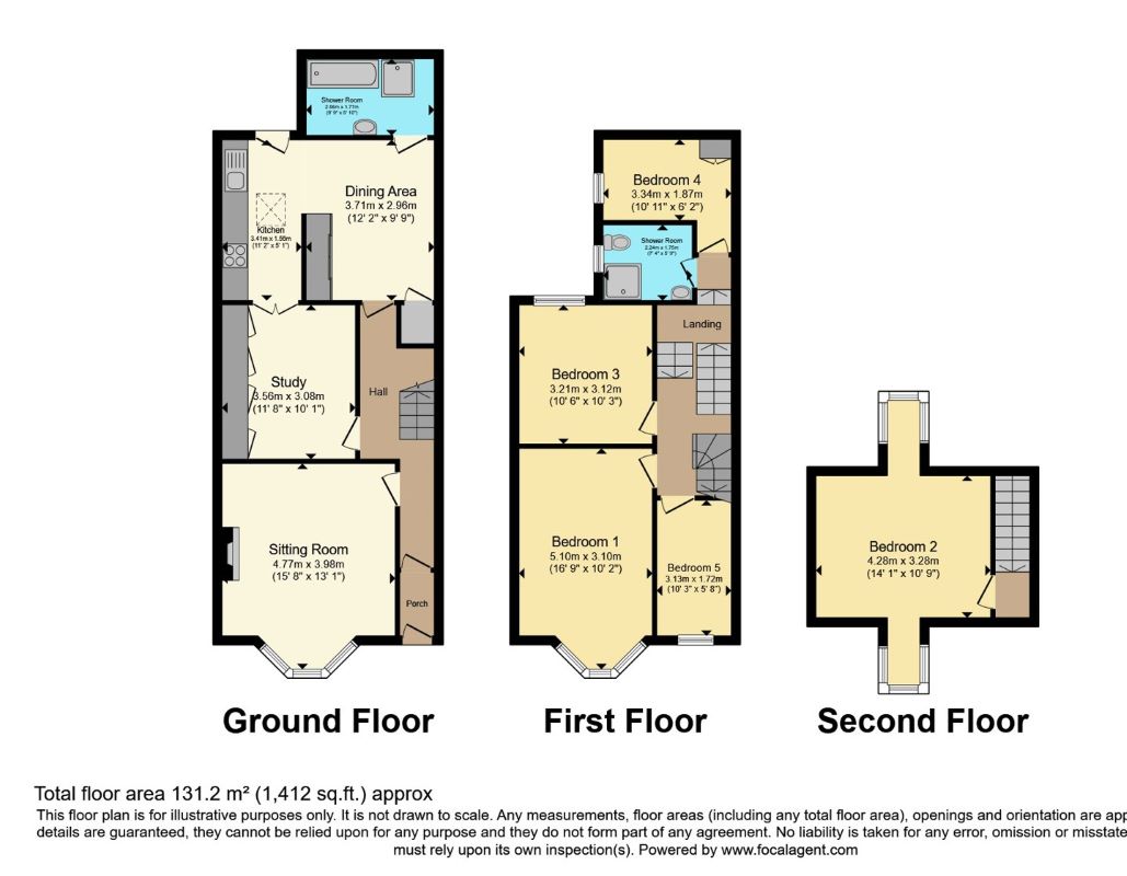 33, Bedford Road, St. Ives floorplan
