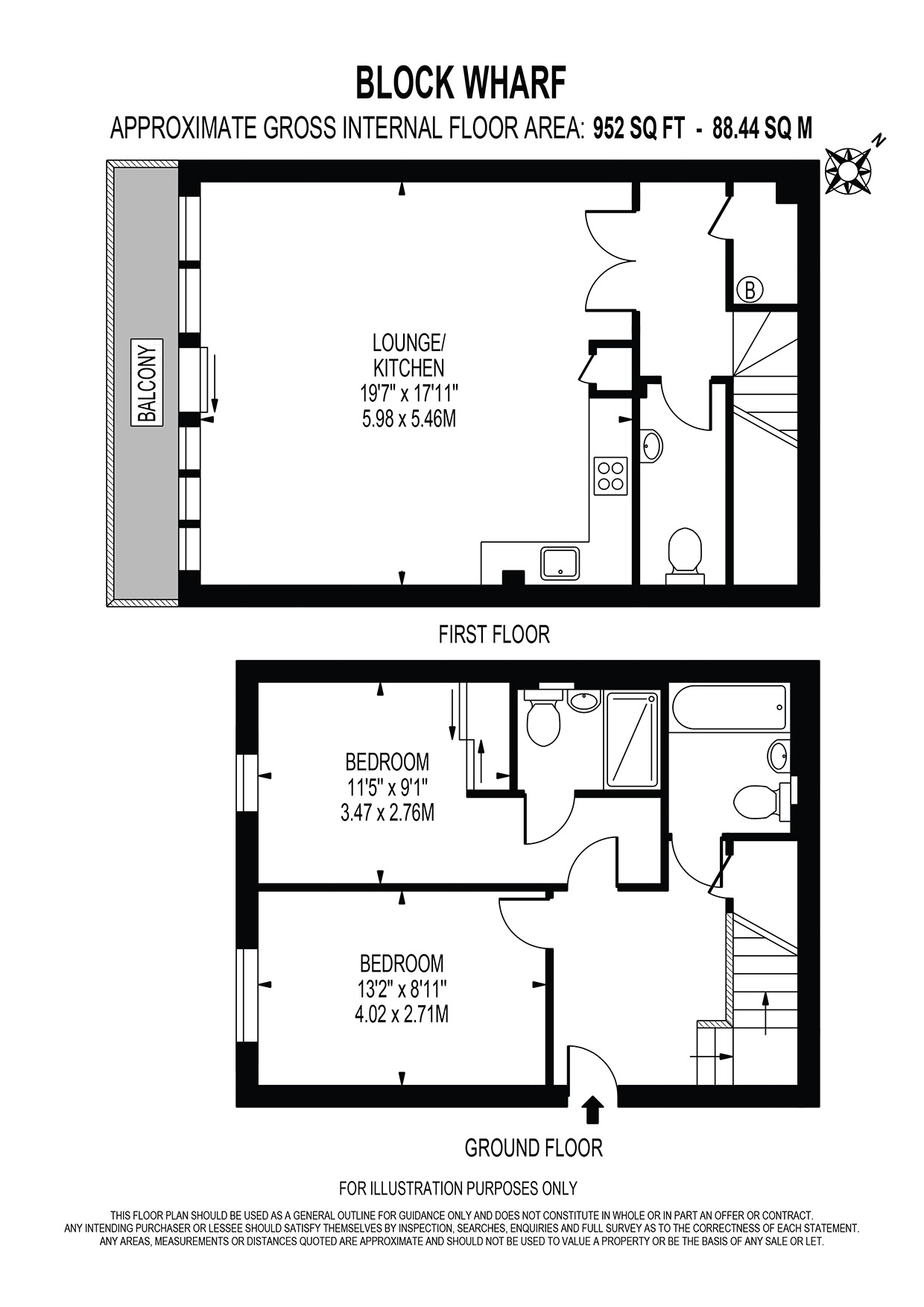 2 Bedrooms Flat to rent in Block Wharf, Cuba Street, Canary Wharf E14