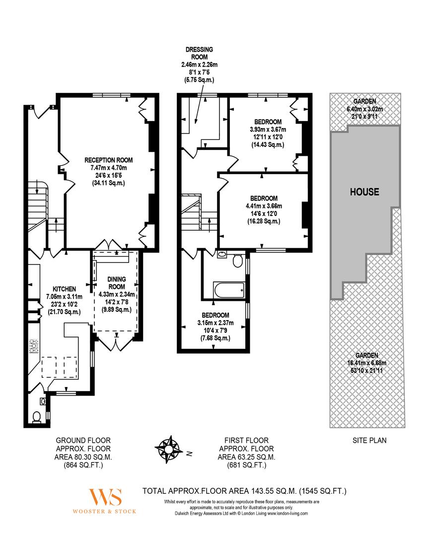 13, Alpha Street, London floorplan