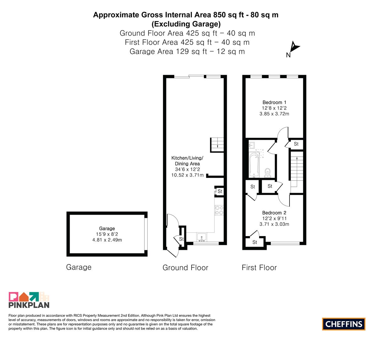 20, Vinery Way, Cambridge floorplan