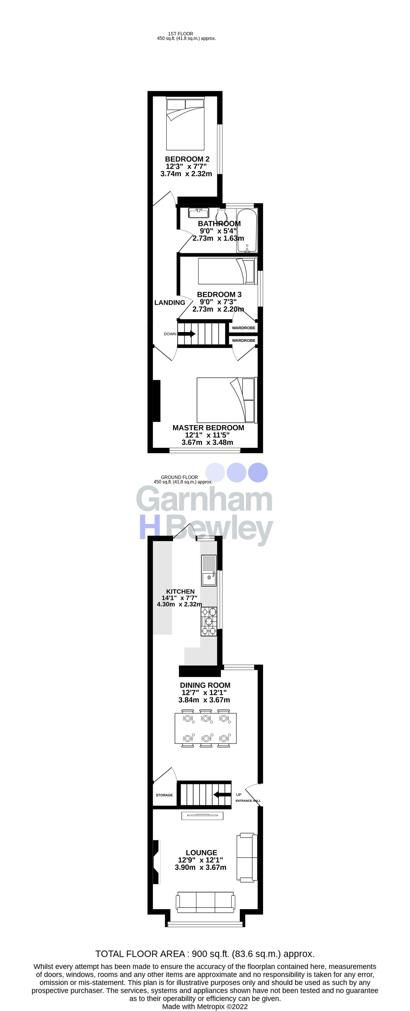 17, Morton Road, East Grinstead floorplan