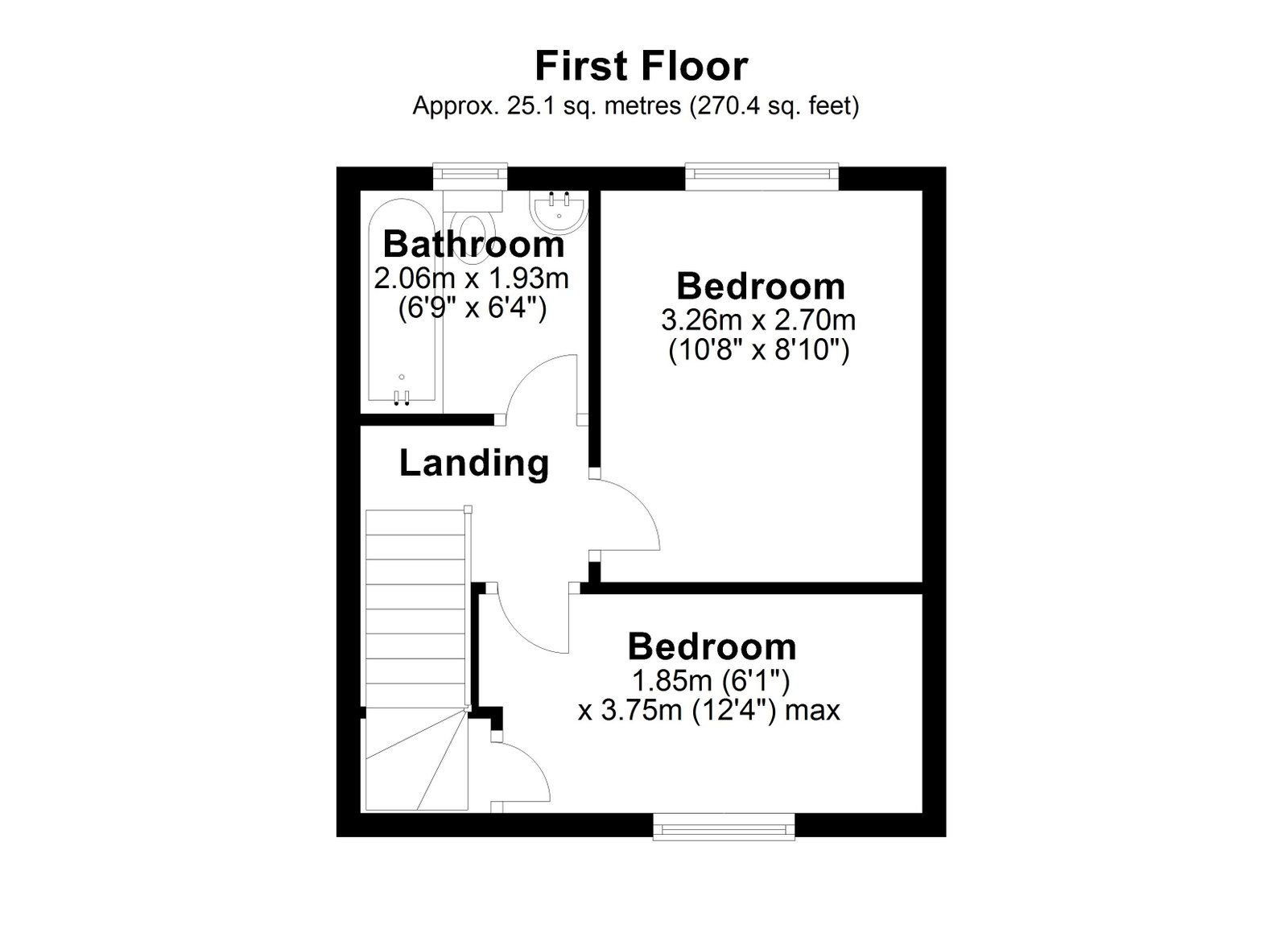 17, Bowden Grove, Barnsley floorplan