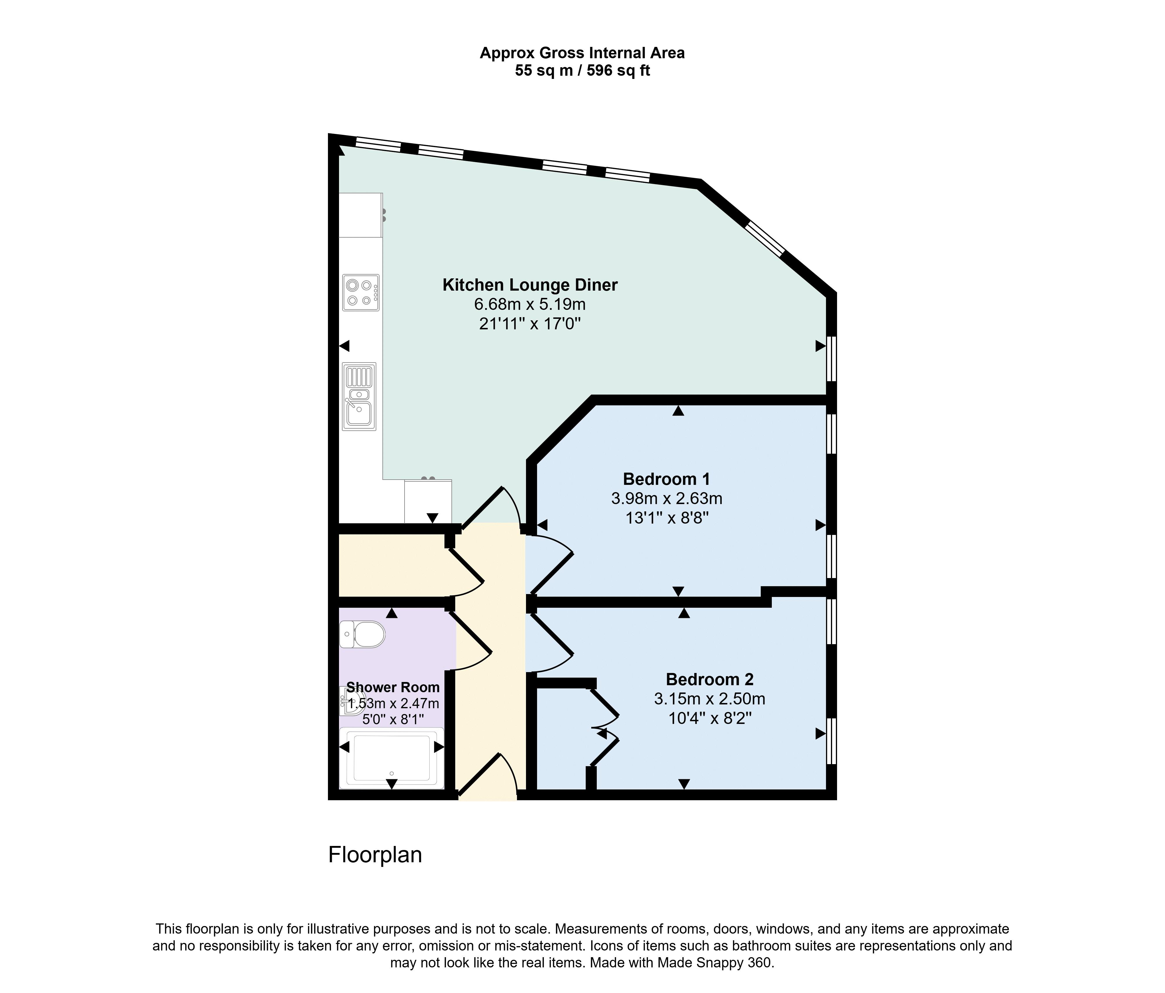 16, Ushers Court, Trowbridge floorplan