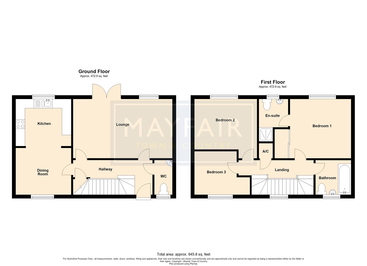 32, Sweetgrass Road, Weston-Super-Mare floorplan