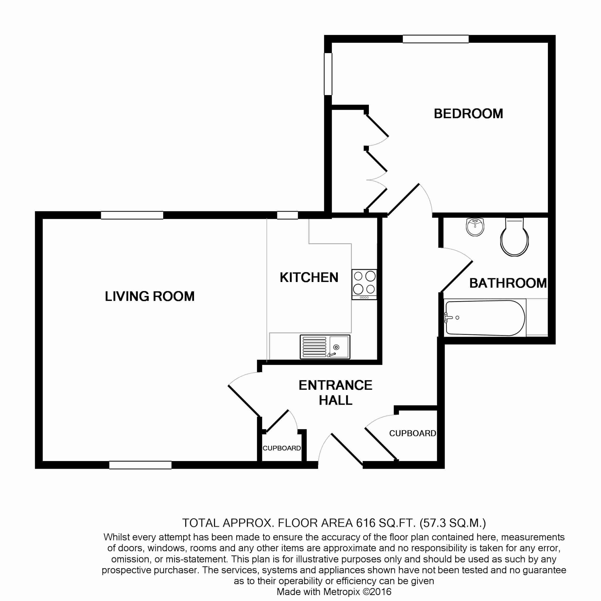 1 Bedrooms Flat for sale in High Seat Copse, High Street, Billingshurst RH14