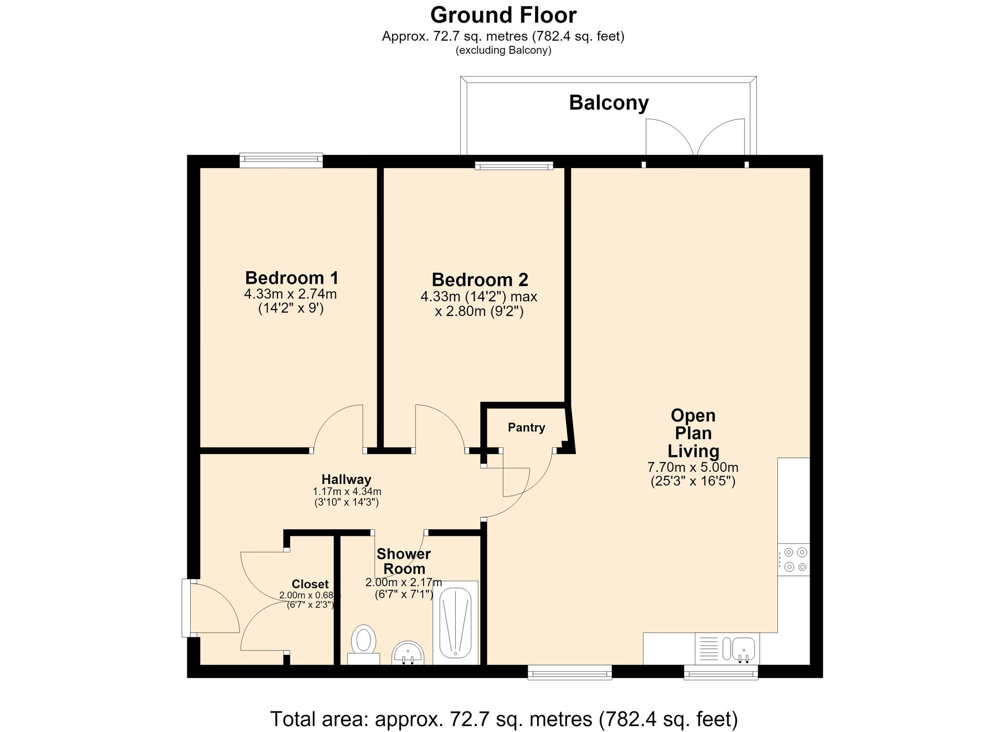 9 Marina View, Burnley floorplan