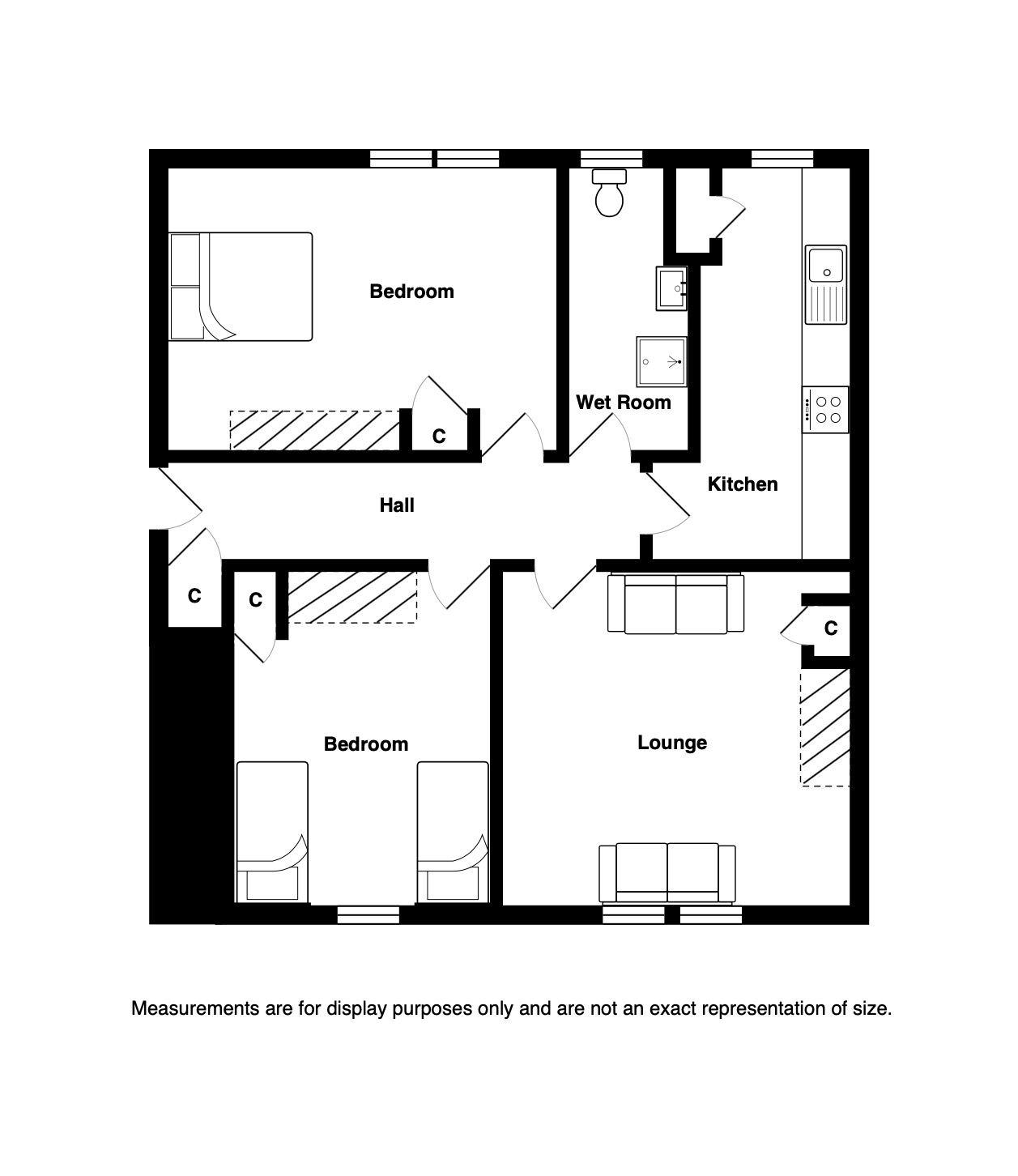 2 Bedrooms Flat for sale in Springfield Road, Airdrie ML6