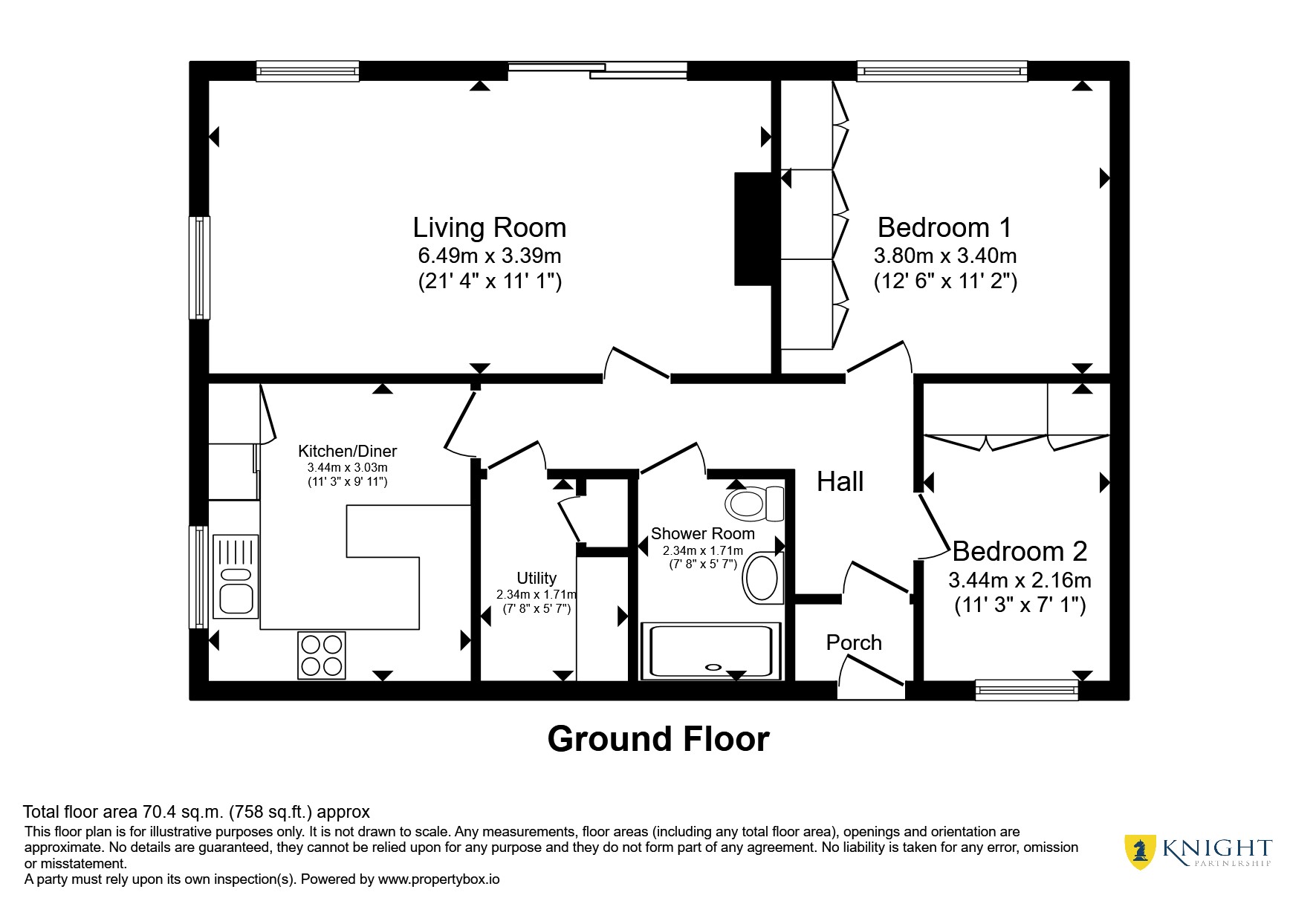 28, The Walled Garden, Stamford floorplan