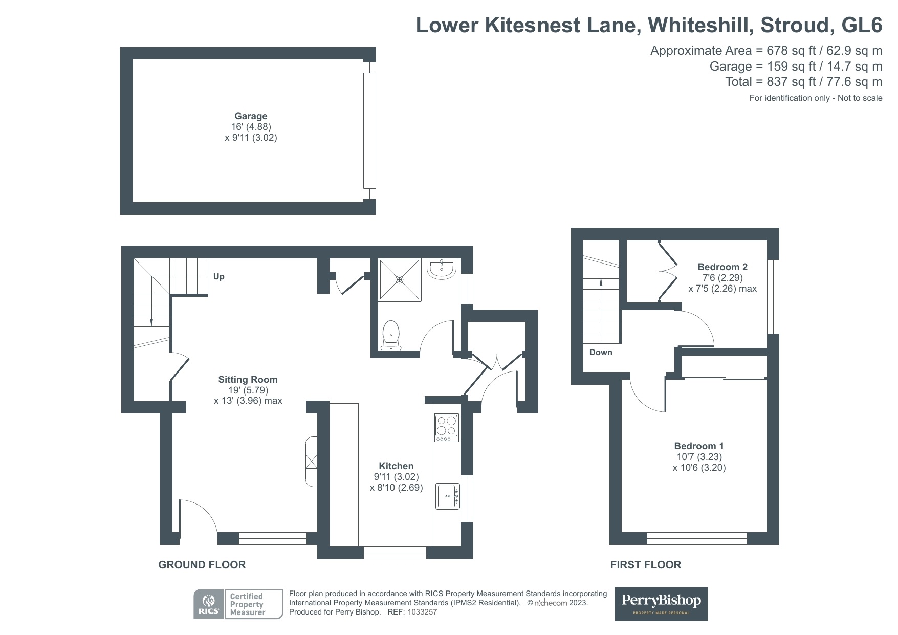 Lower Kitesnest Lane, Whiteshill, Stroud, Gloucestershire GL6, 2