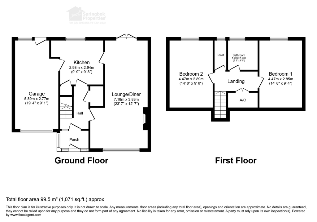 26, Cae Camlad, Montgomery floorplan