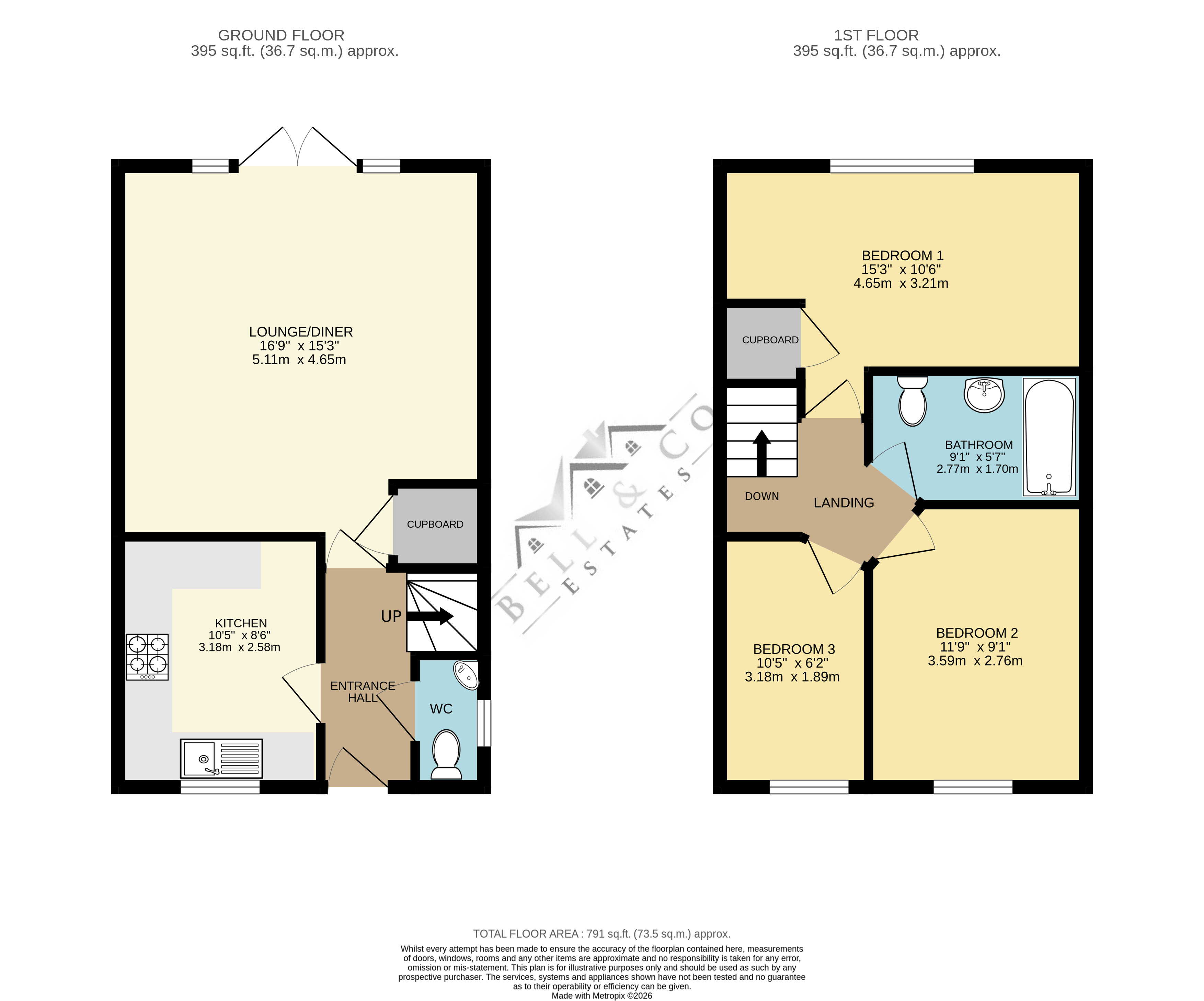 6, Marmalade Lane, Chesterfield floorplan