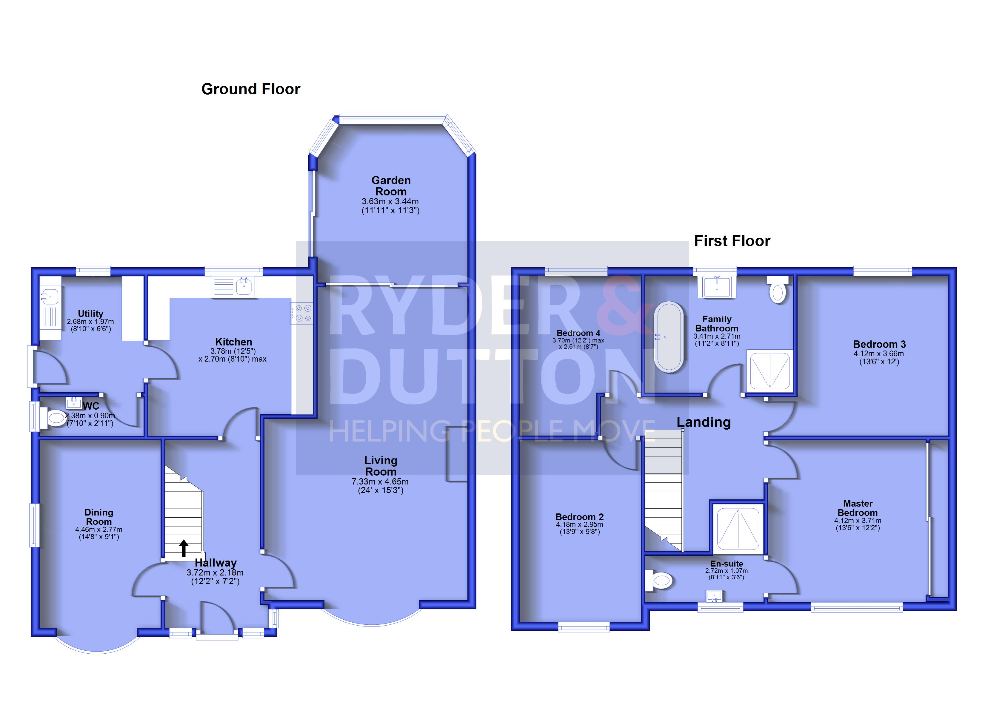 5, Jubilee Close, Rossendale floorplan