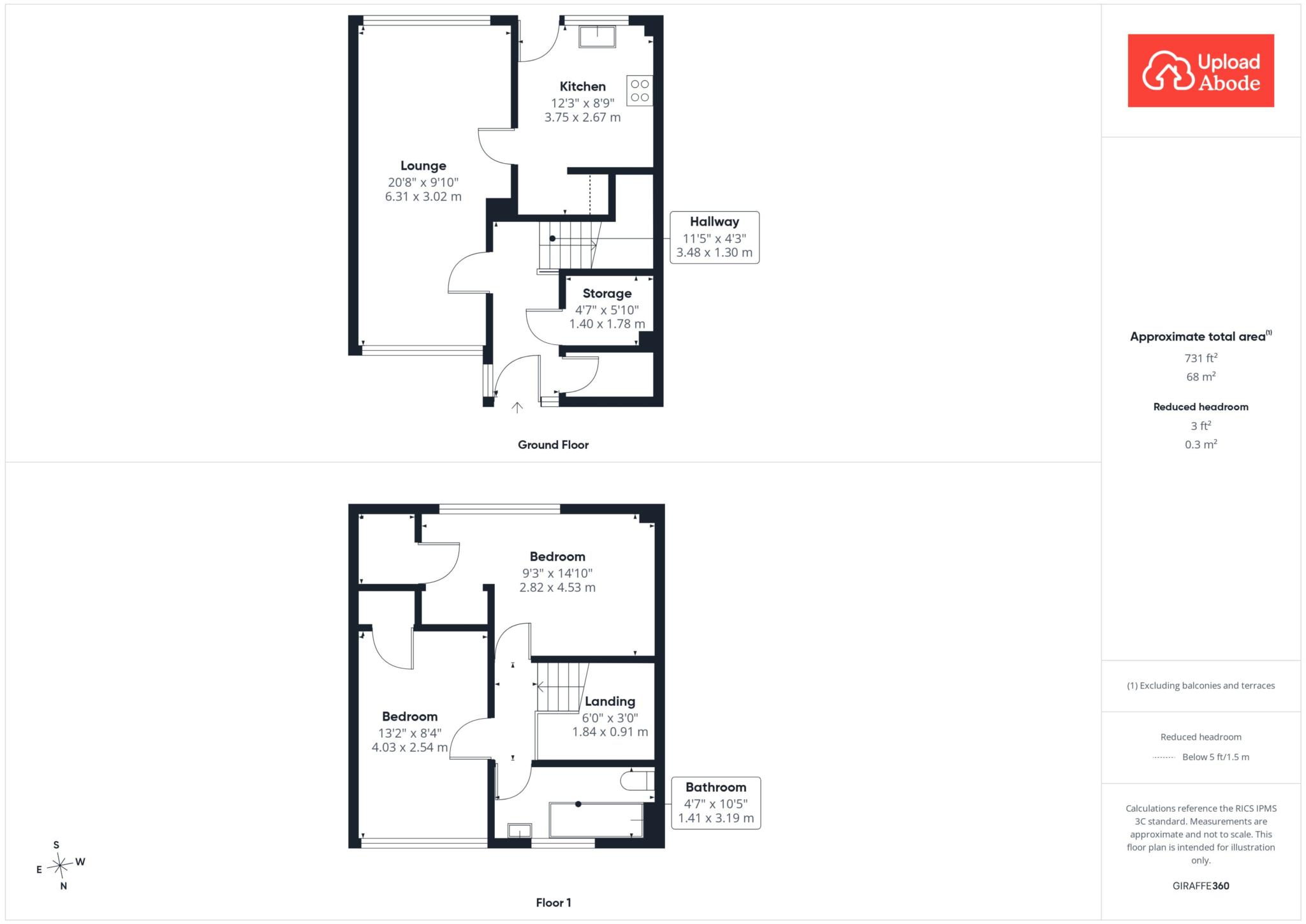 71, Denholm Drive, Wishaw floorplan