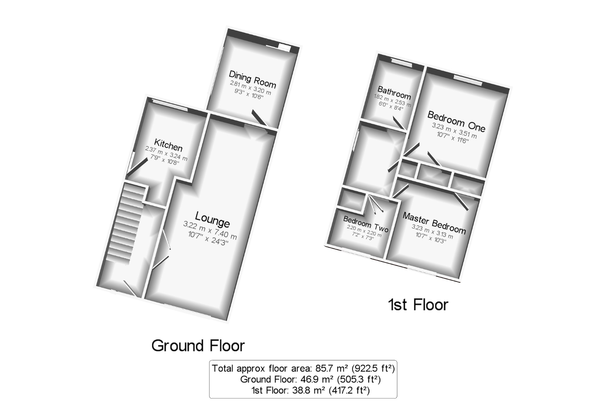 3 Bedrooms Semi-detached house for sale in Suncote Avenue, Dunstable, Bedfordshire, England LU6