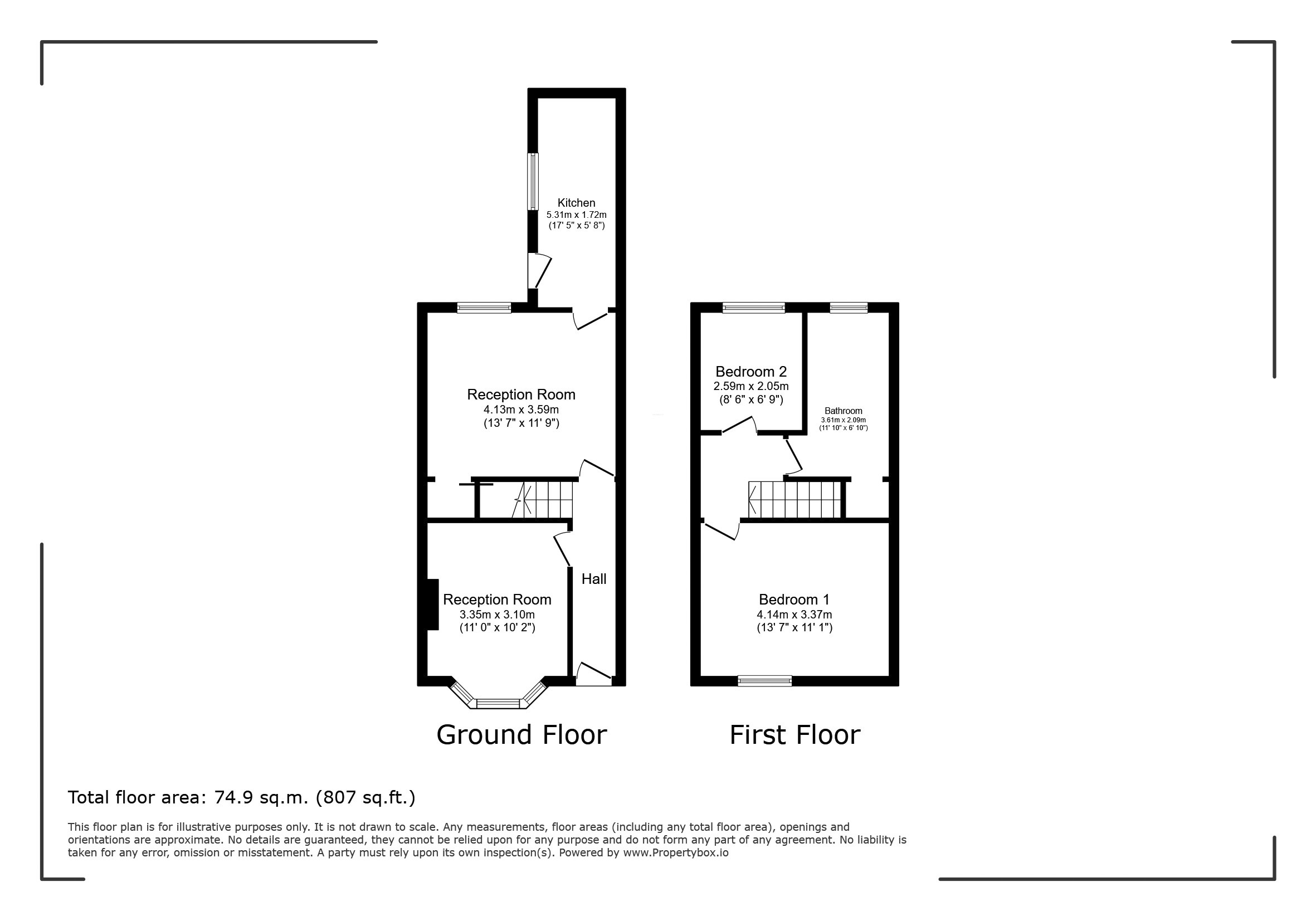 109, Station Road, Stockton-on-Tees floorplan