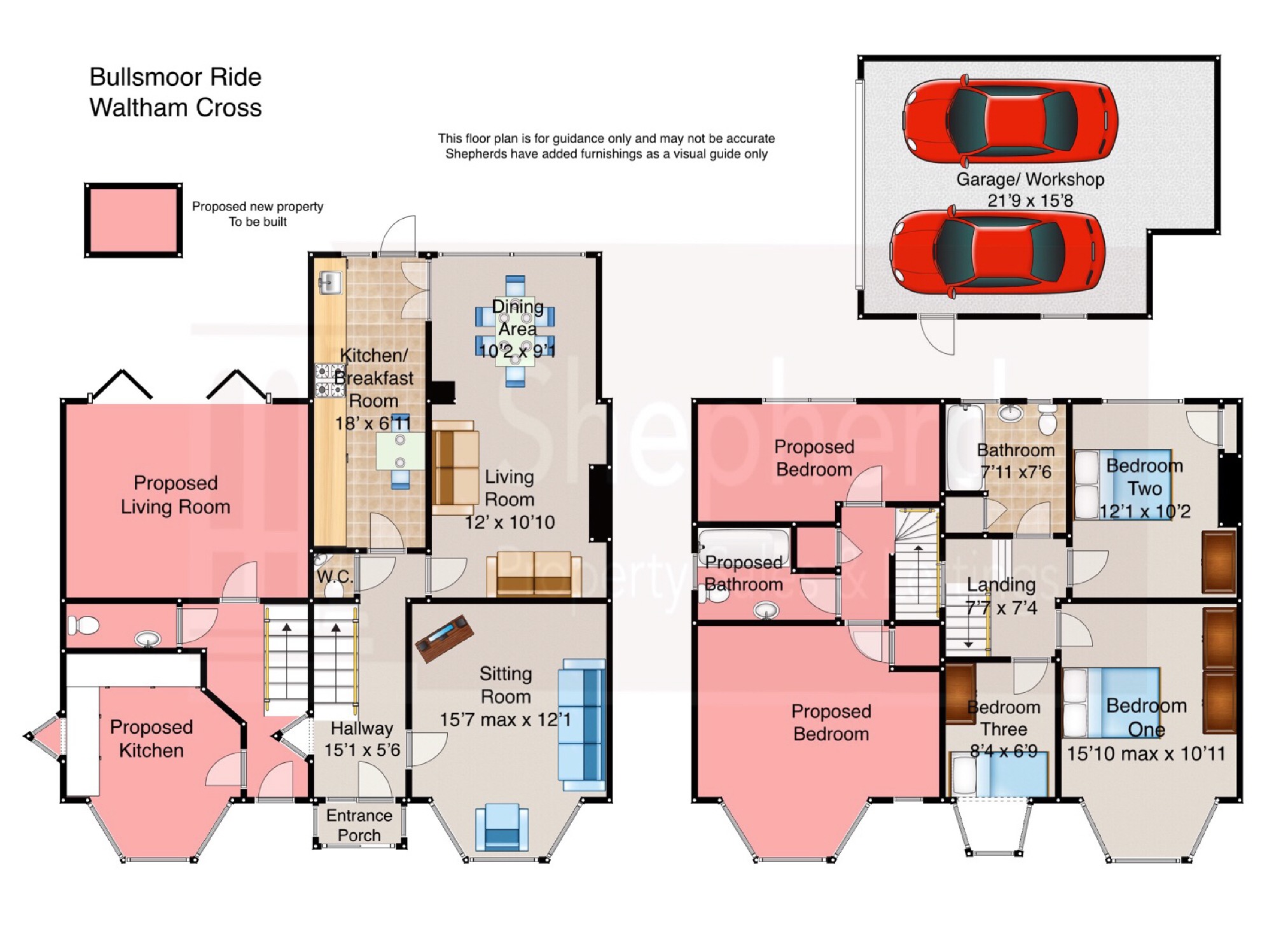 5 Bedrooms End terrace house for sale in Bullsmoor Ride, Waltham Cross, Hertfordshire EN8