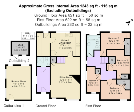 Jade Cottage, 
Nyewood Road, 
Nyewood, Nyewood Road, South Harting floorplan