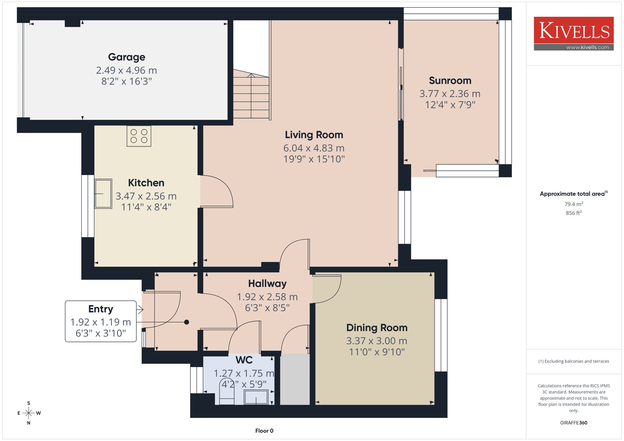 2, Cowling Gardens, Menheniot, PL14 floorplan