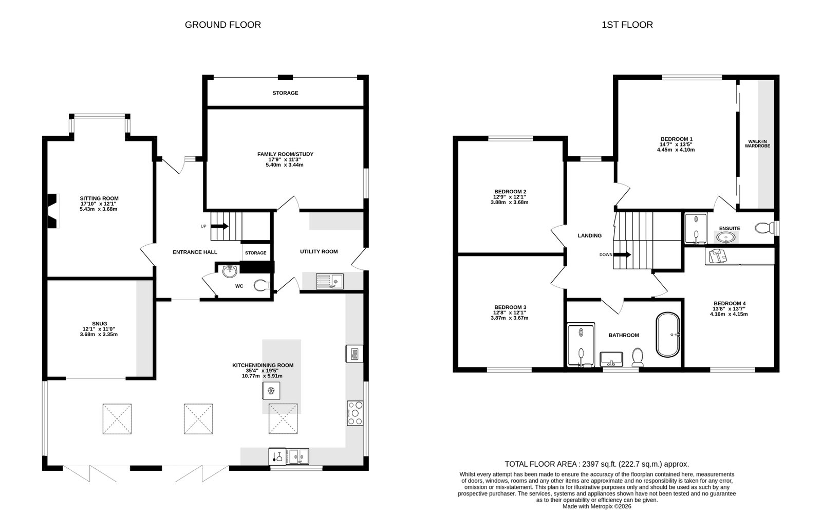 3, Causeway Close, Hereford floorplan