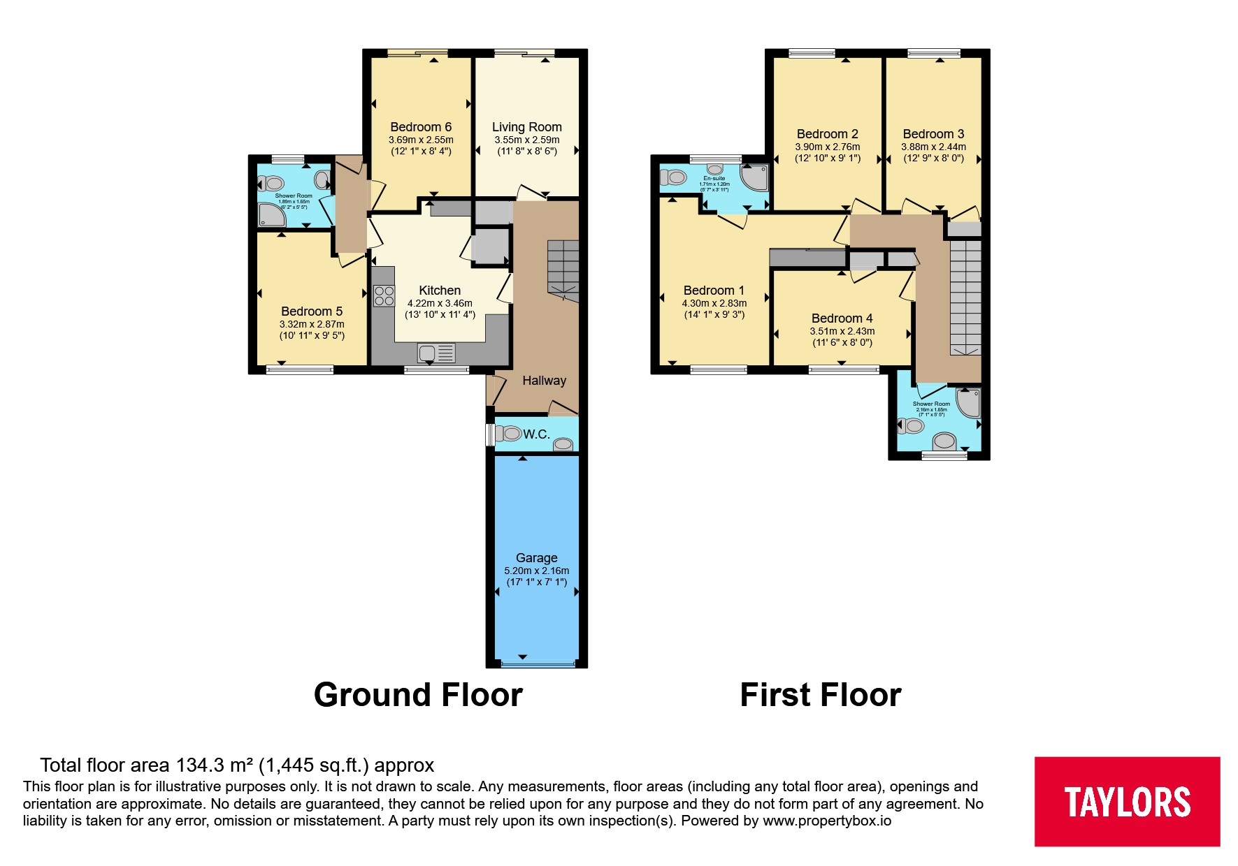11, Druetts Close, Somerset floorplan