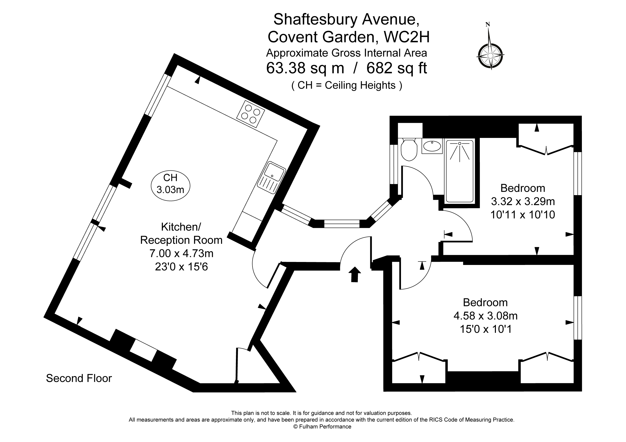 Shaftesbury Avenue, London floorplan