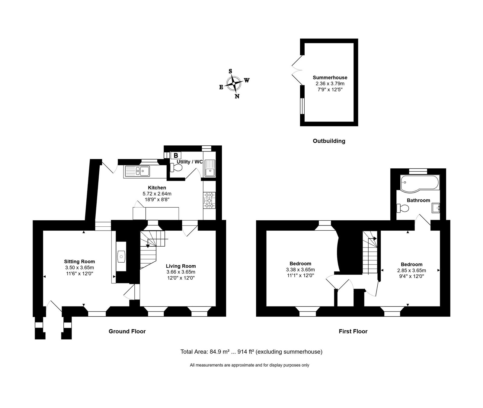 The Old Cider House, 2 Slaughterford Road, Chippenham floorplan