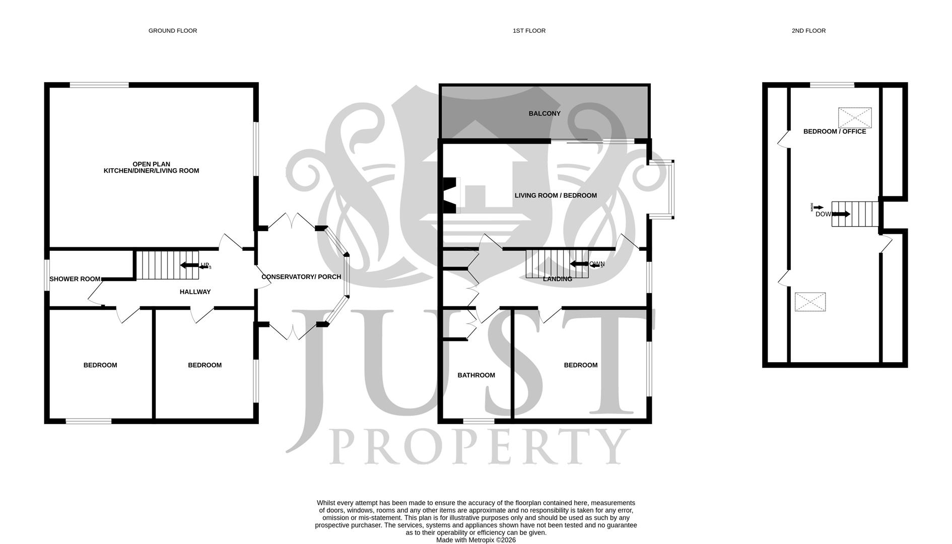Bide Cottage, Rock Channel, Rye floorplan