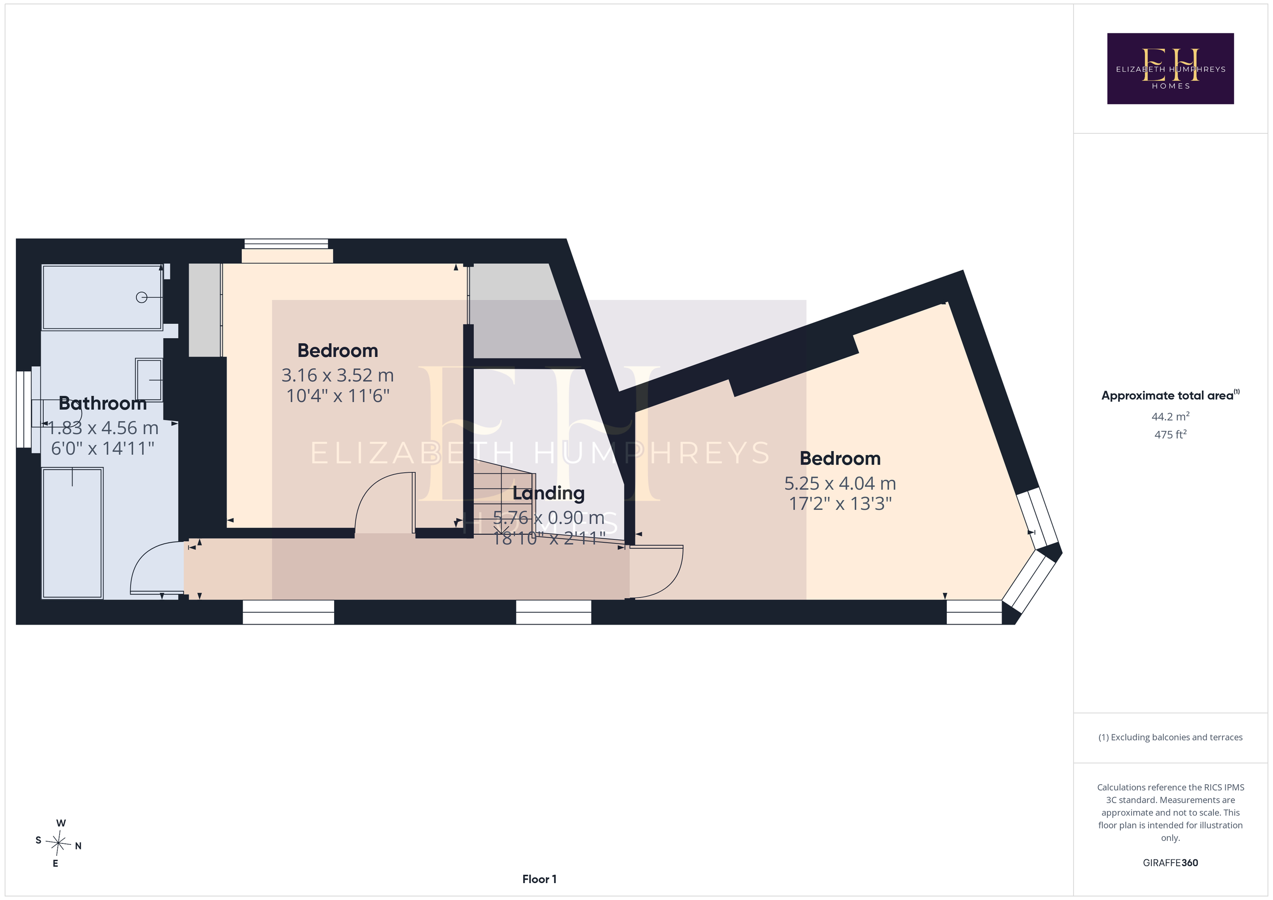 2 Edwin Street, Morpeth floorplan